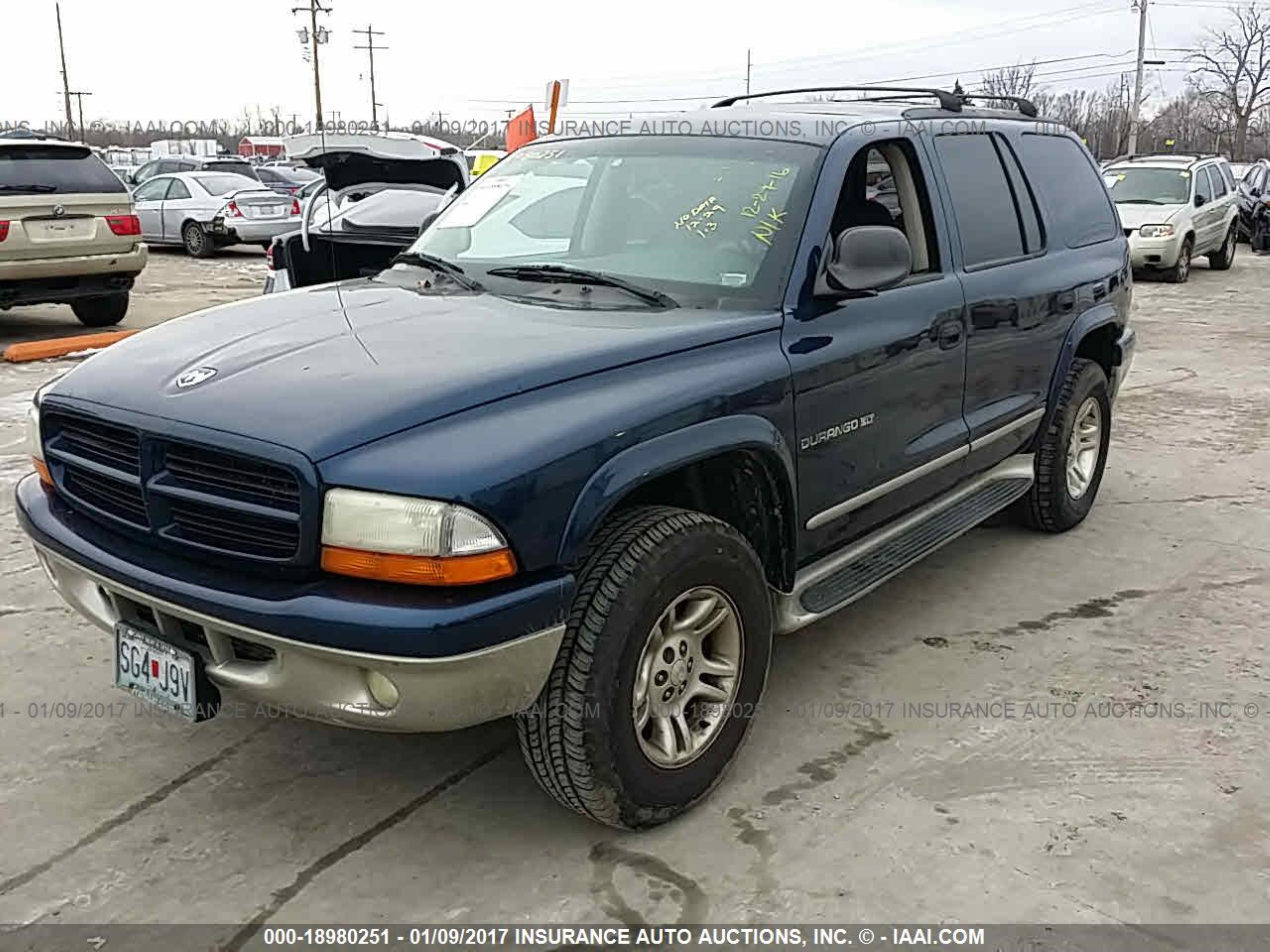 Photo 1 VIN: 1B4HS28Z31F505943 - DODGE DURANGO 