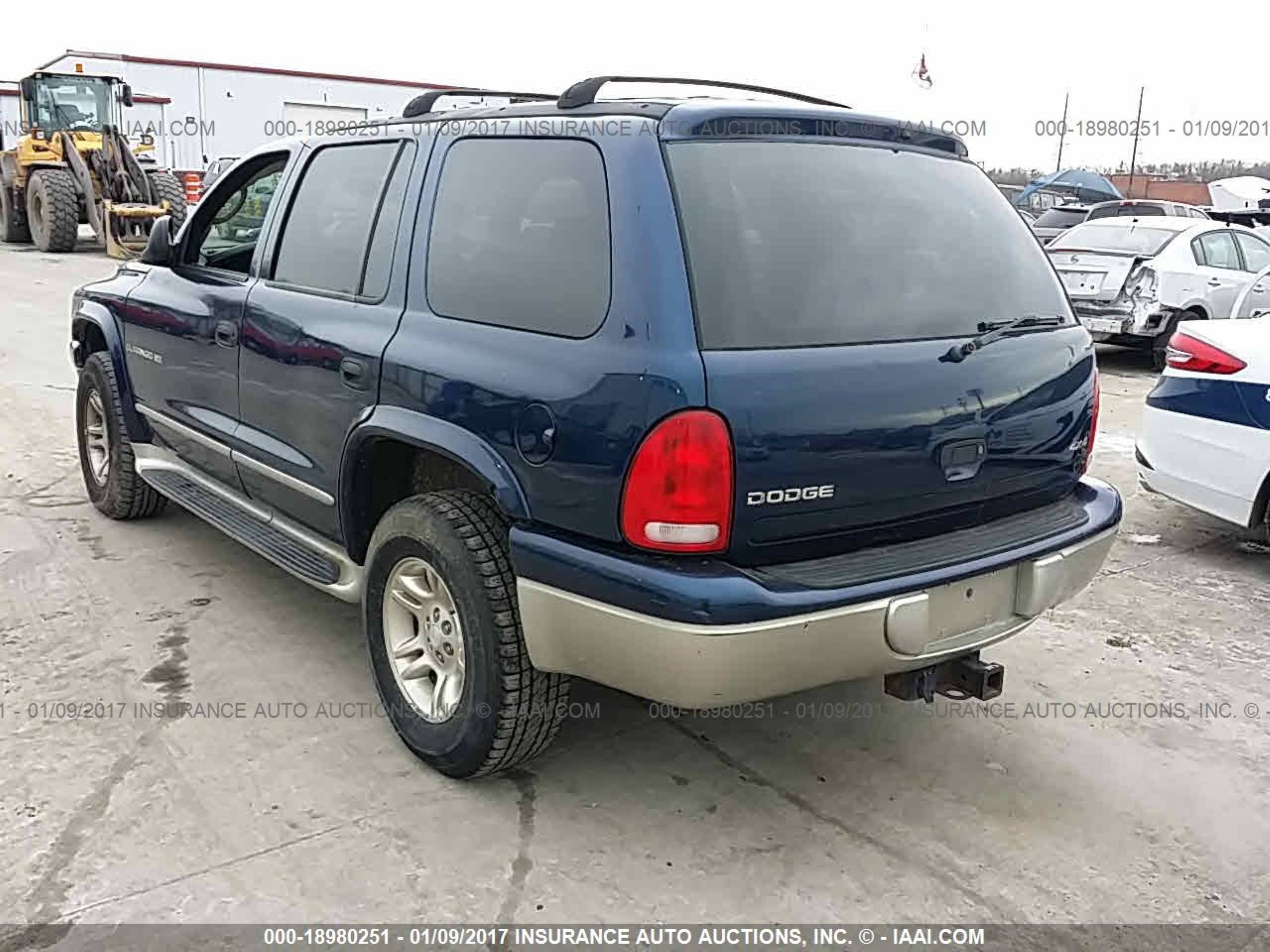 Photo 2 VIN: 1B4HS28Z31F505943 - DODGE DURANGO 