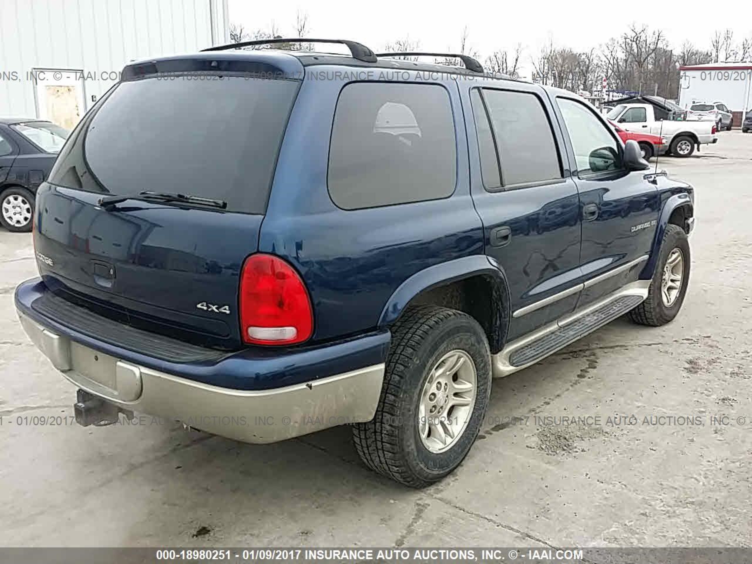 Photo 3 VIN: 1B4HS28Z31F505943 - DODGE DURANGO 