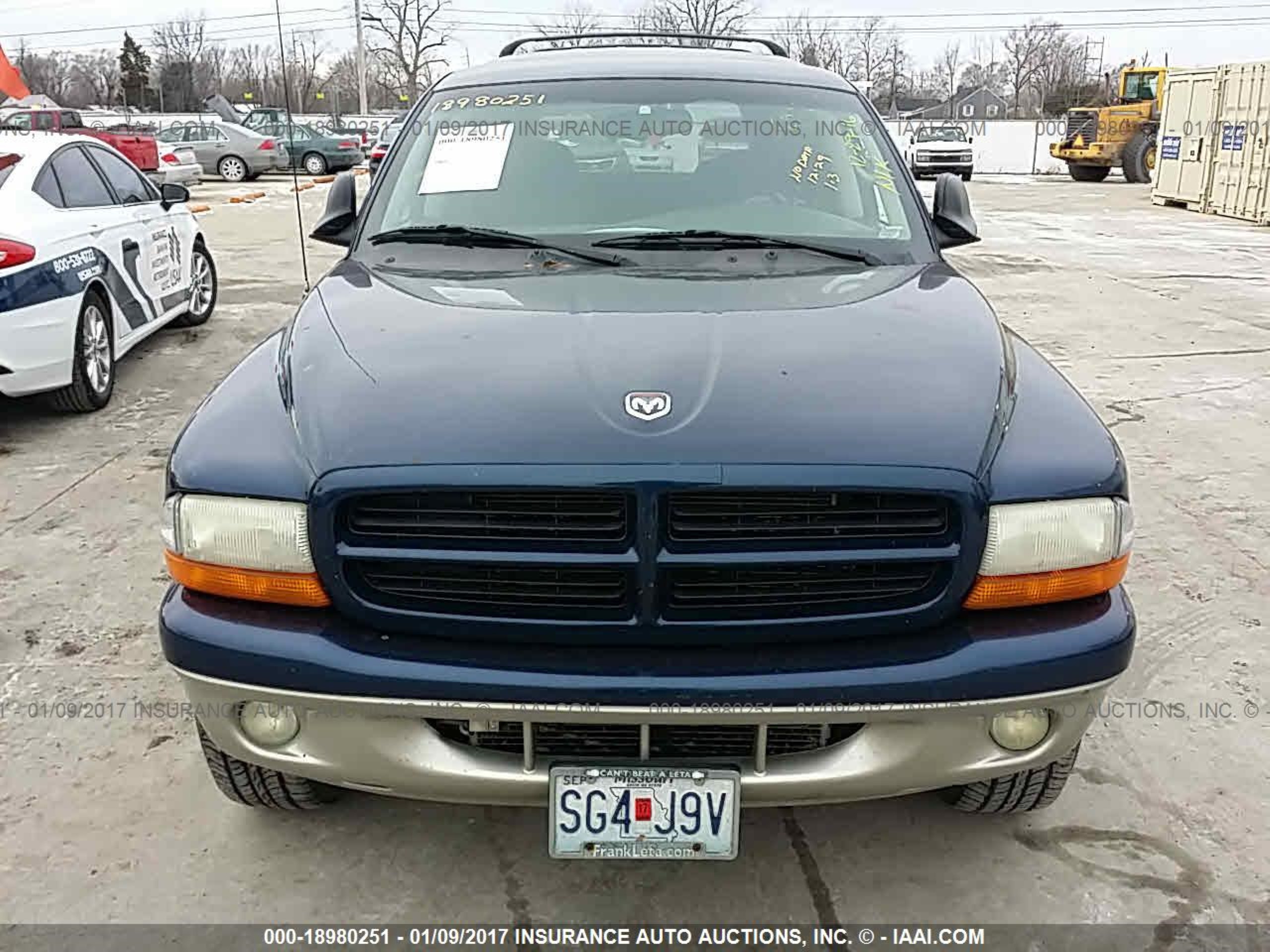 Photo 5 VIN: 1B4HS28Z31F505943 - DODGE DURANGO 