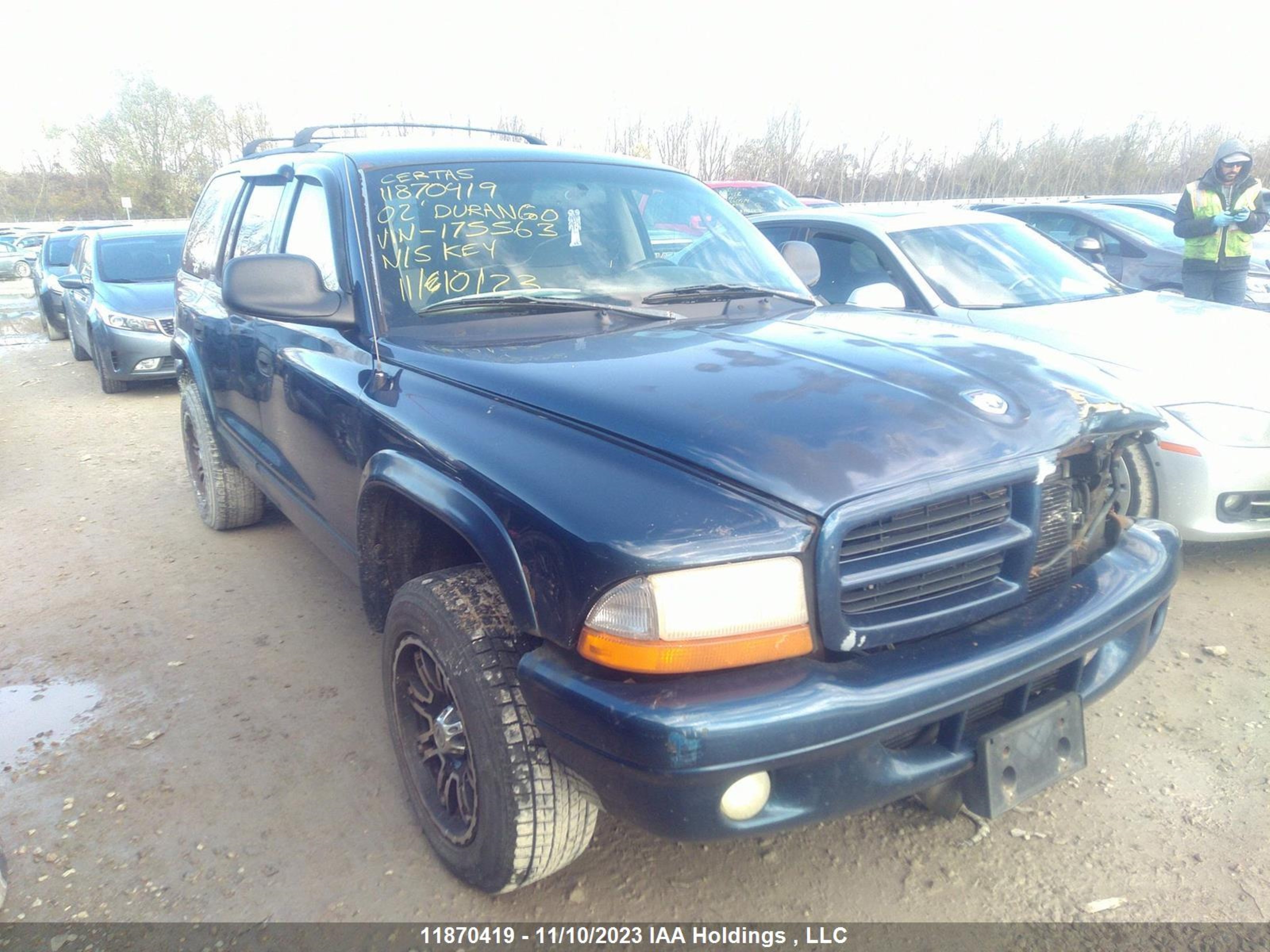 Photo 0 VIN: 1B4HS58N72F175563 - DODGE DURANGO 