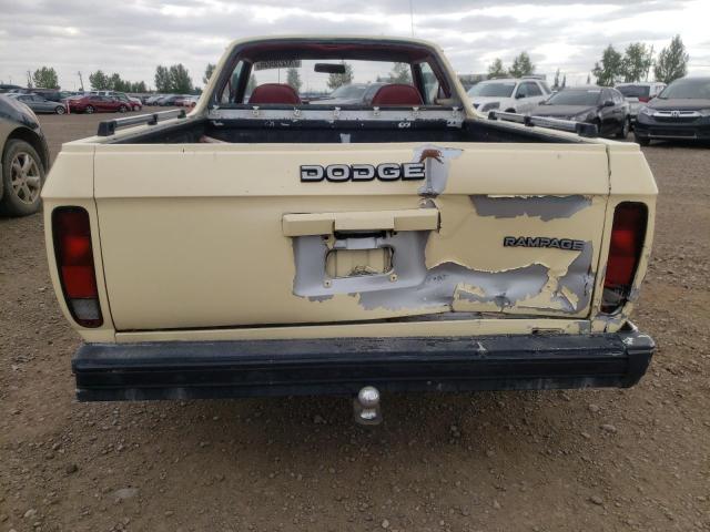 Photo 5 VIN: 1B7EZ64C6ED315503 - DODGE RAMPAGE 