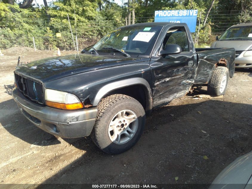 Photo 1 VIN: 1B7FL16XX2S569683 - DODGE DAKOTA 