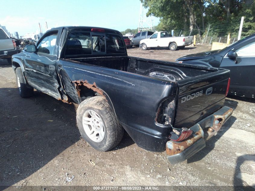 Photo 2 VIN: 1B7FL16XX2S569683 - DODGE DAKOTA 