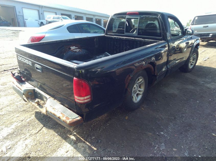 Photo 3 VIN: 1B7FL16XX2S569683 - DODGE DAKOTA 