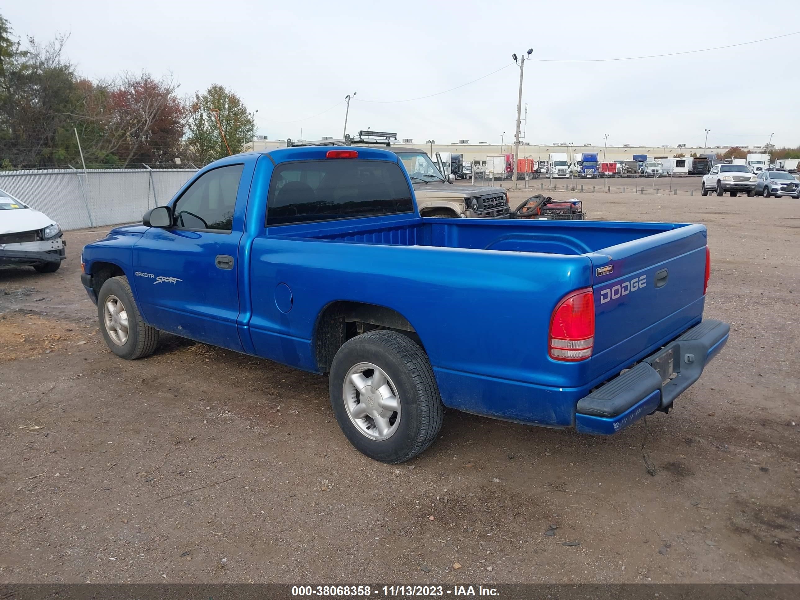 Photo 2 VIN: 1B7FL26P1XS185143 - DODGE DAKOTA 