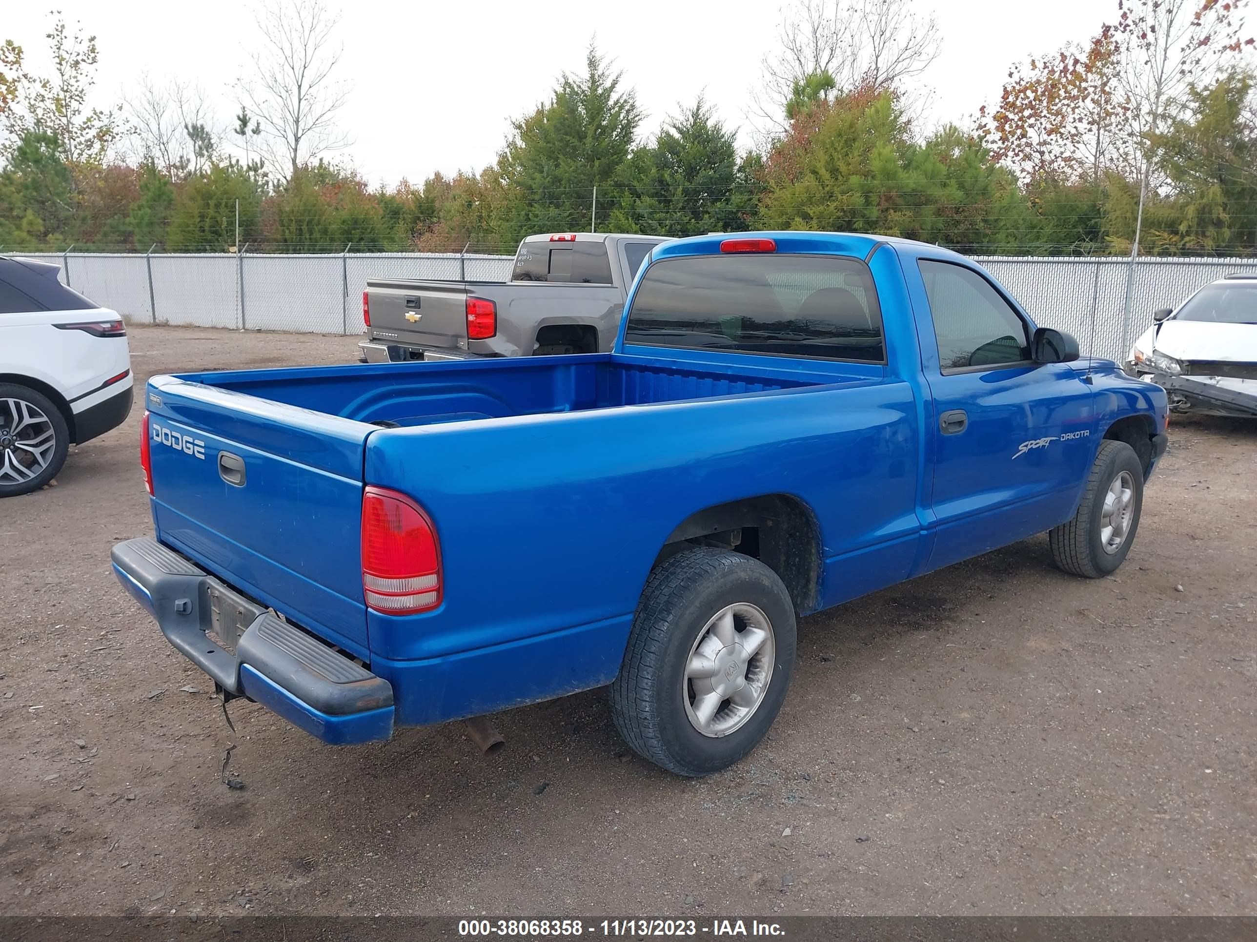 Photo 3 VIN: 1B7FL26P1XS185143 - DODGE DAKOTA 