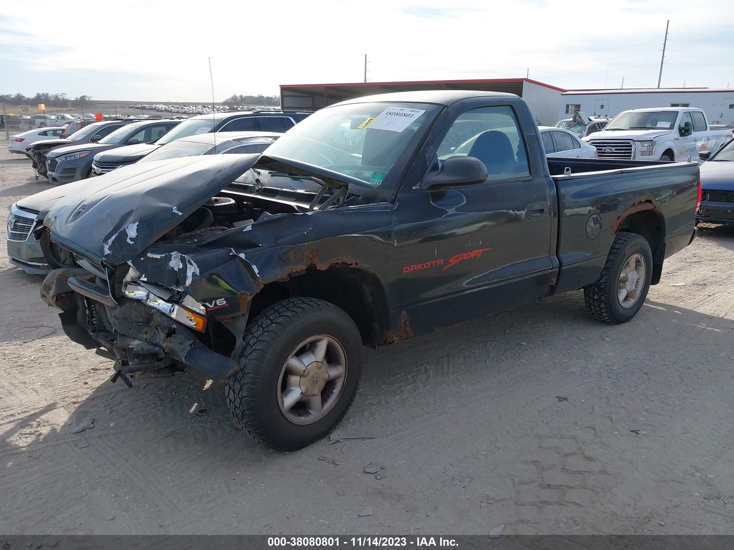 Photo 1 VIN: 1B7FL26X0WS743398 - DODGE DAKOTA 