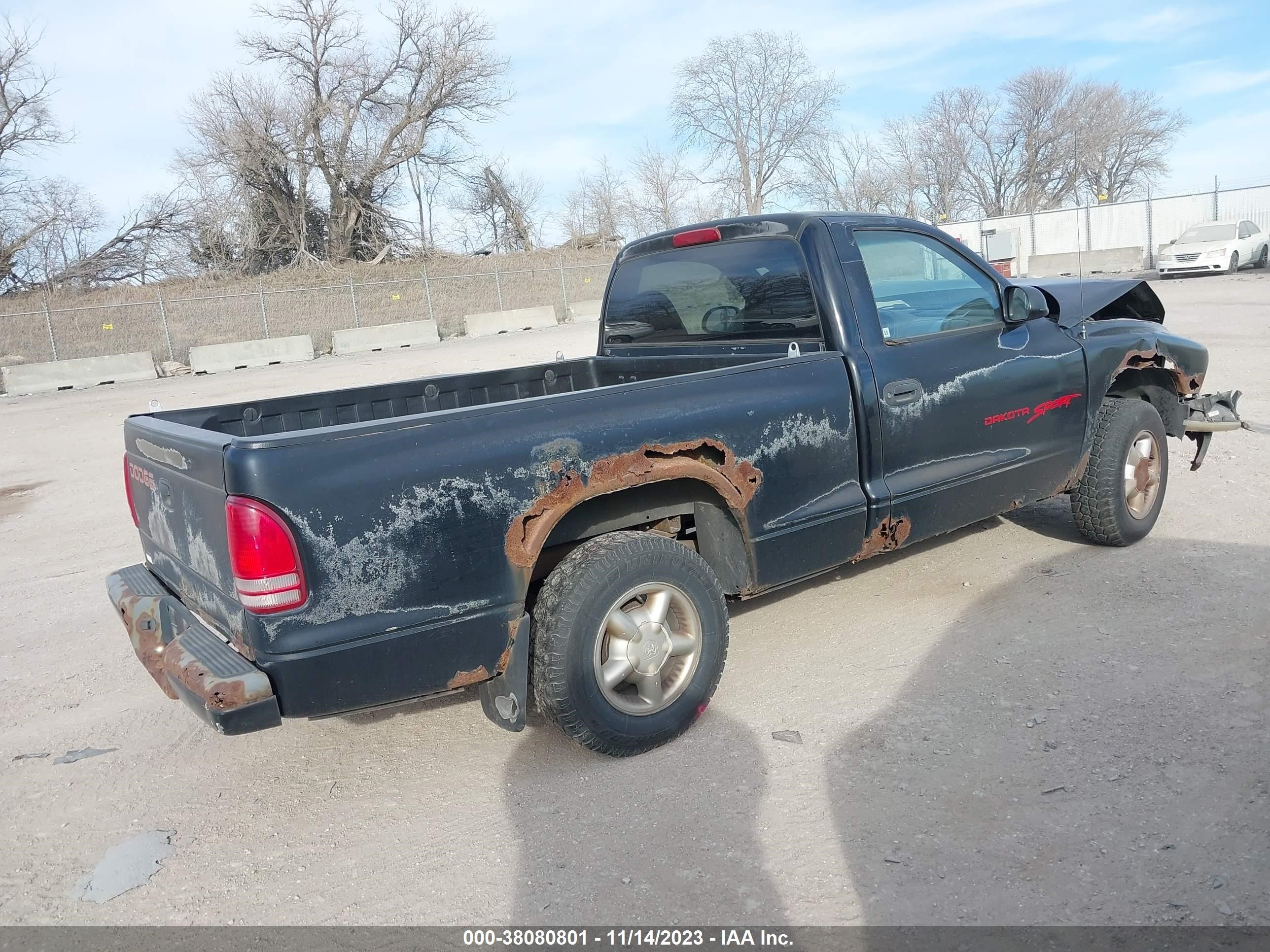 Photo 3 VIN: 1B7FL26X0WS743398 - DODGE DAKOTA 