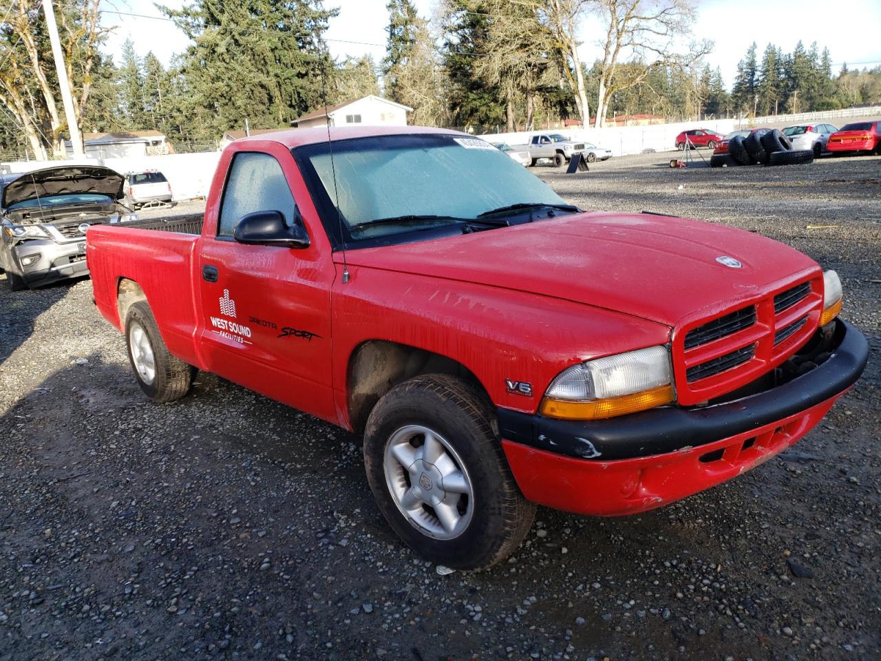 Photo 3 VIN: 1B7FL26X4YS746730 - DODGE DAKOTA 