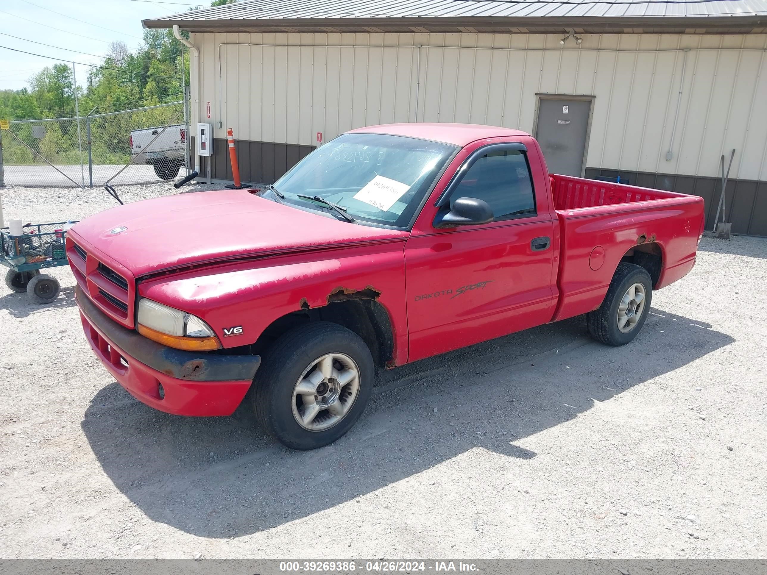 Photo 1 VIN: 1B7FL26X7WS506973 - DODGE DAKOTA 