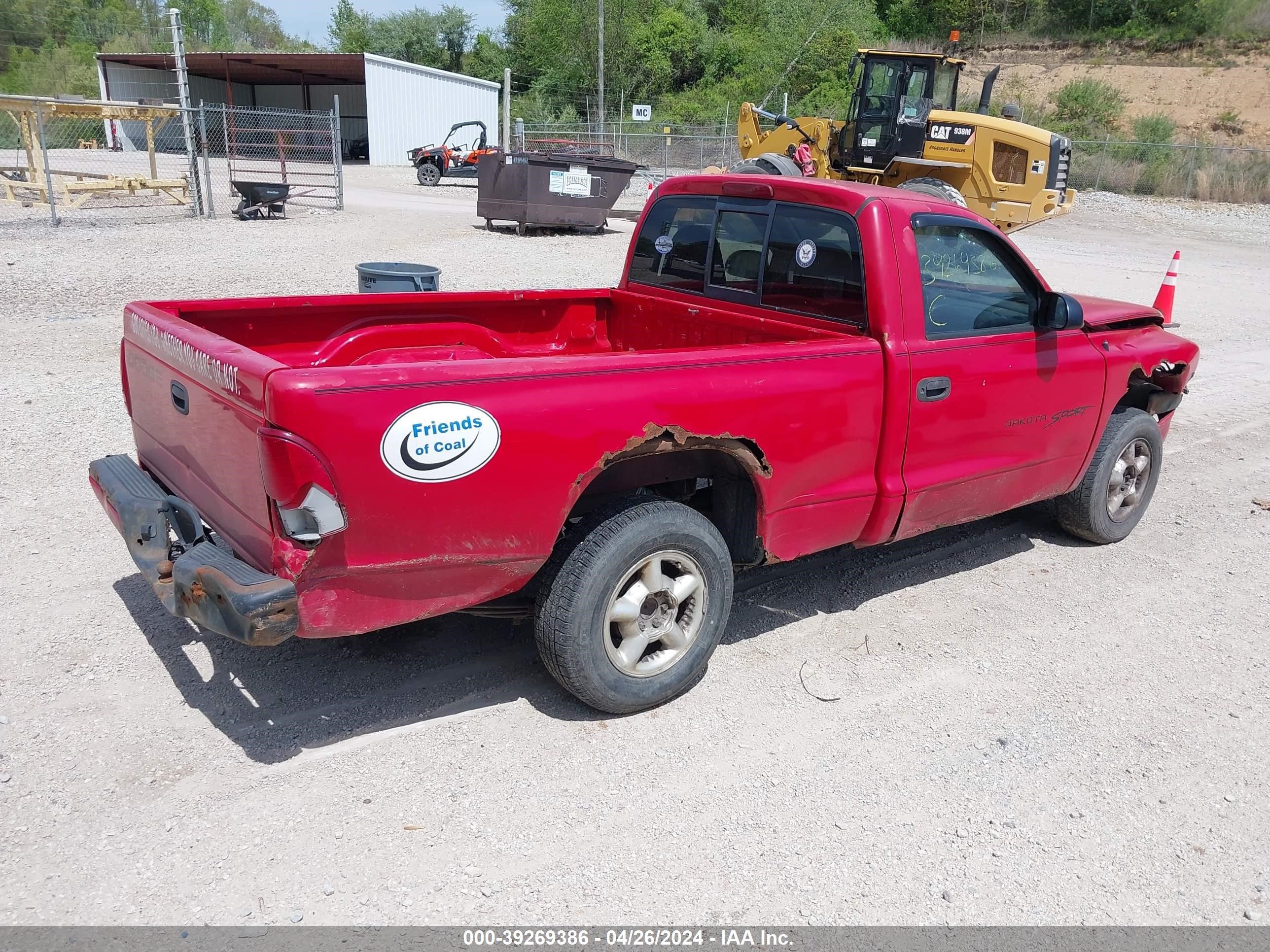 Photo 3 VIN: 1B7FL26X7WS506973 - DODGE DAKOTA 