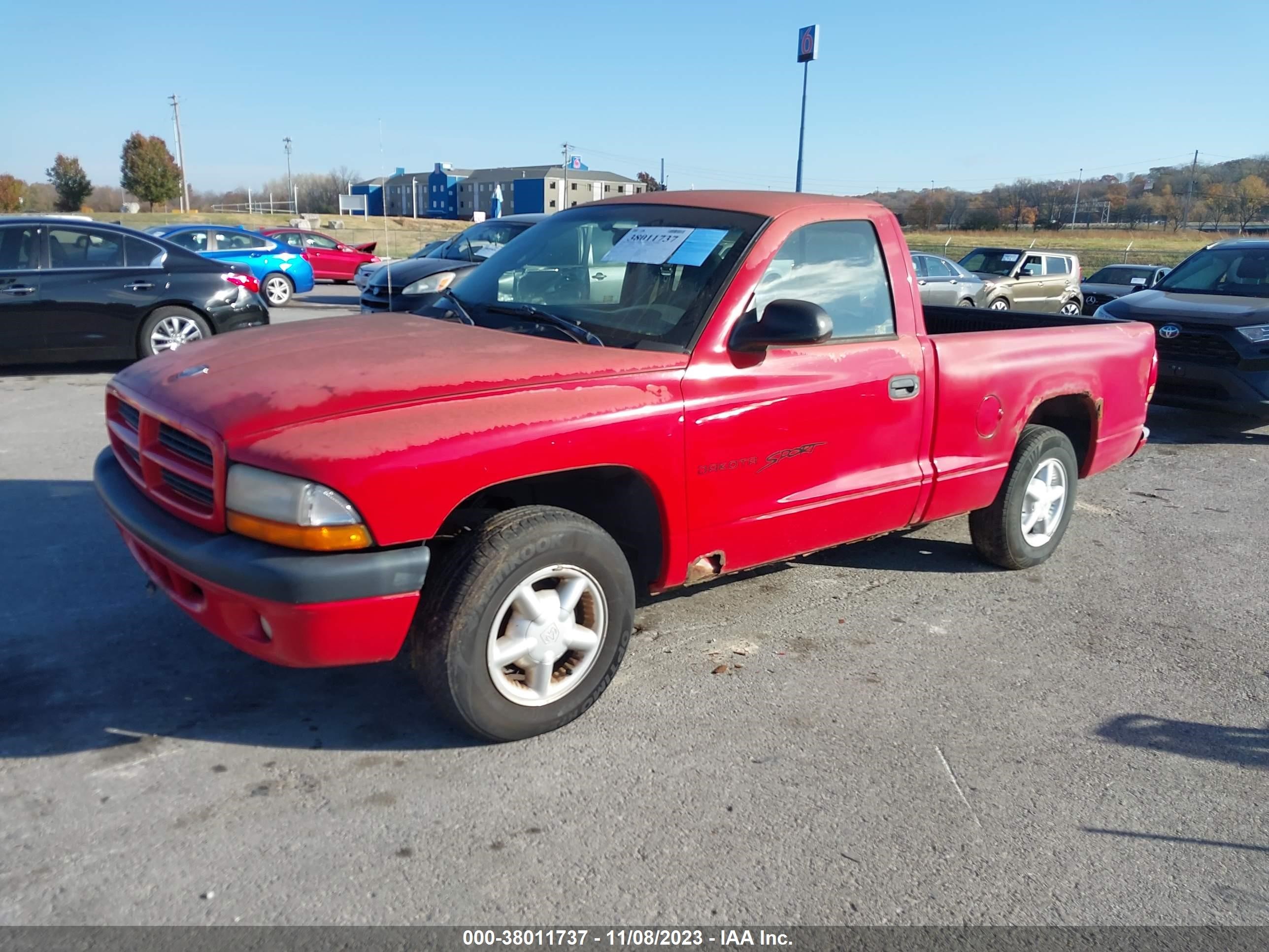 Photo 1 VIN: 1B7FL26X91S350752 - DODGE DAKOTA 