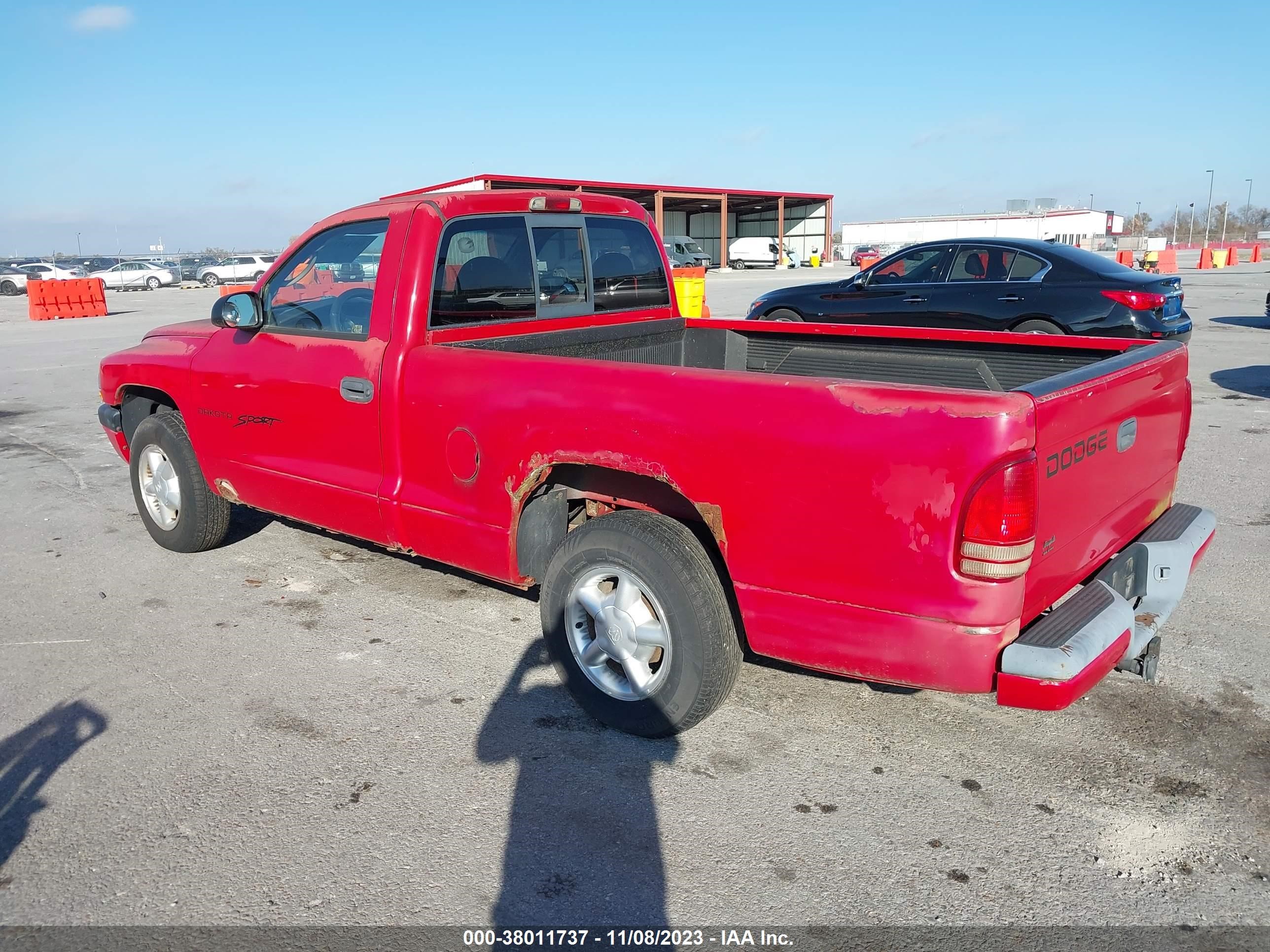 Photo 2 VIN: 1B7FL26X91S350752 - DODGE DAKOTA 