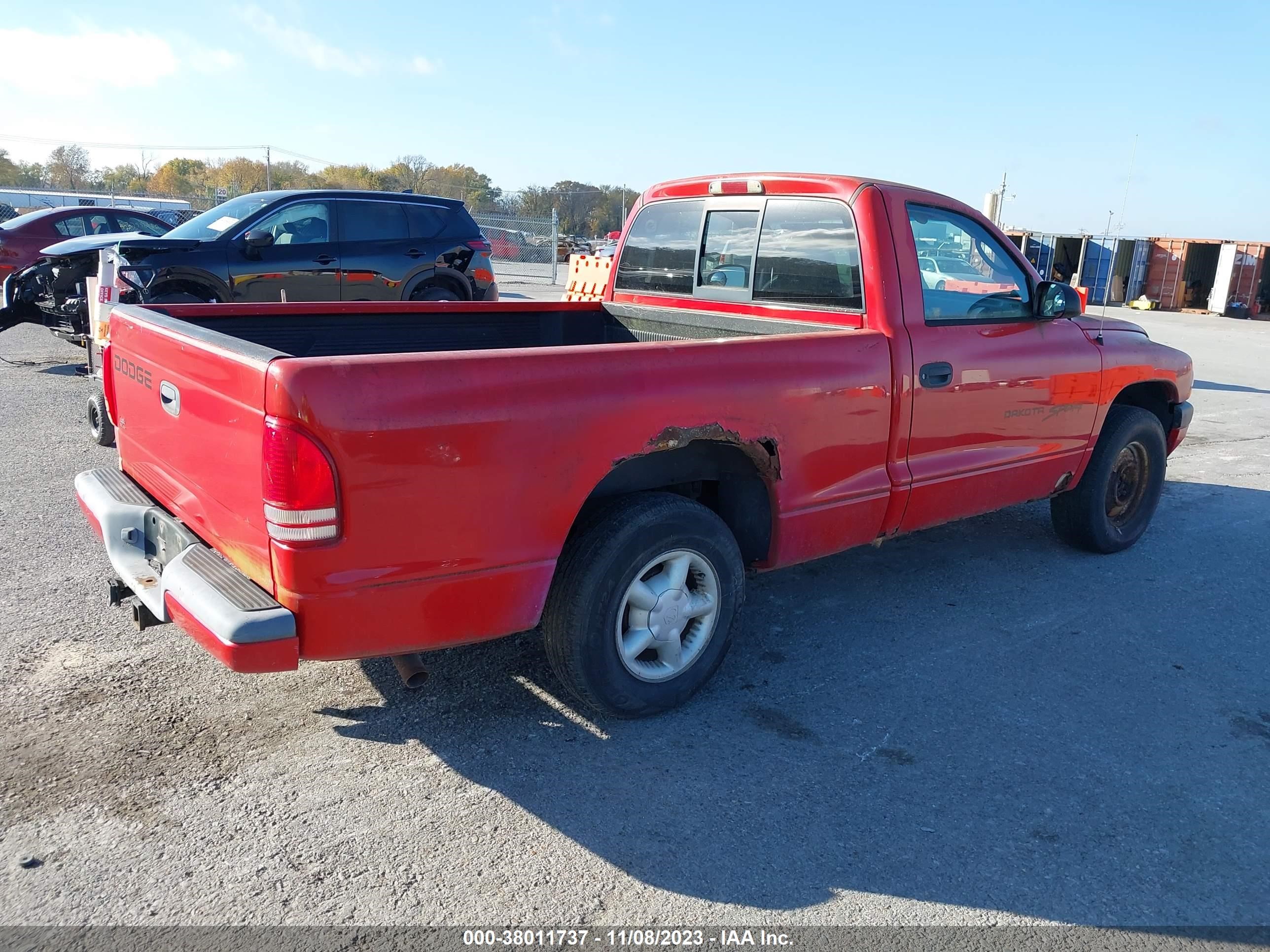 Photo 3 VIN: 1B7FL26X91S350752 - DODGE DAKOTA 