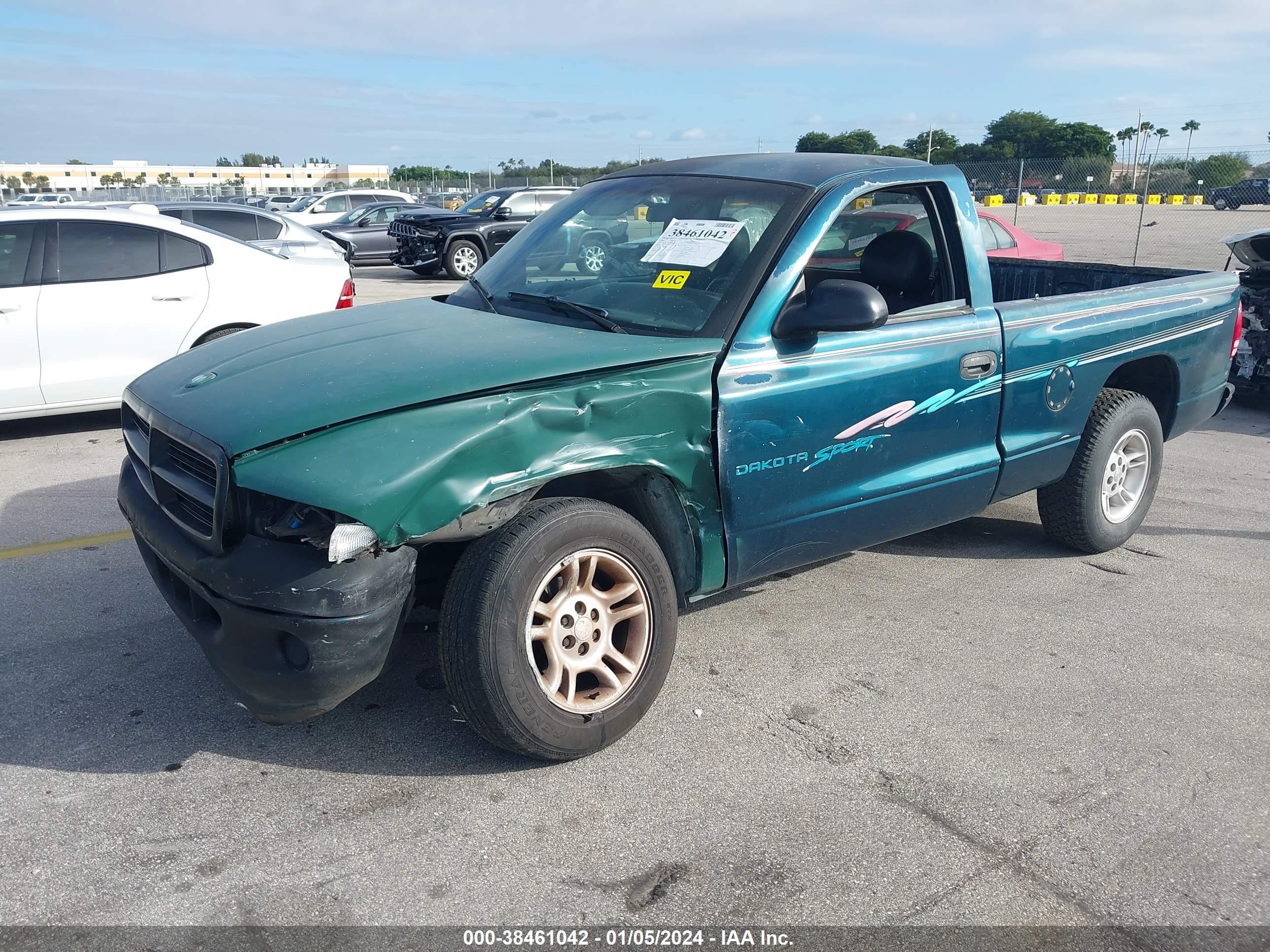 Photo 1 VIN: 1B7FL26Y0WS500490 - DODGE DAKOTA 