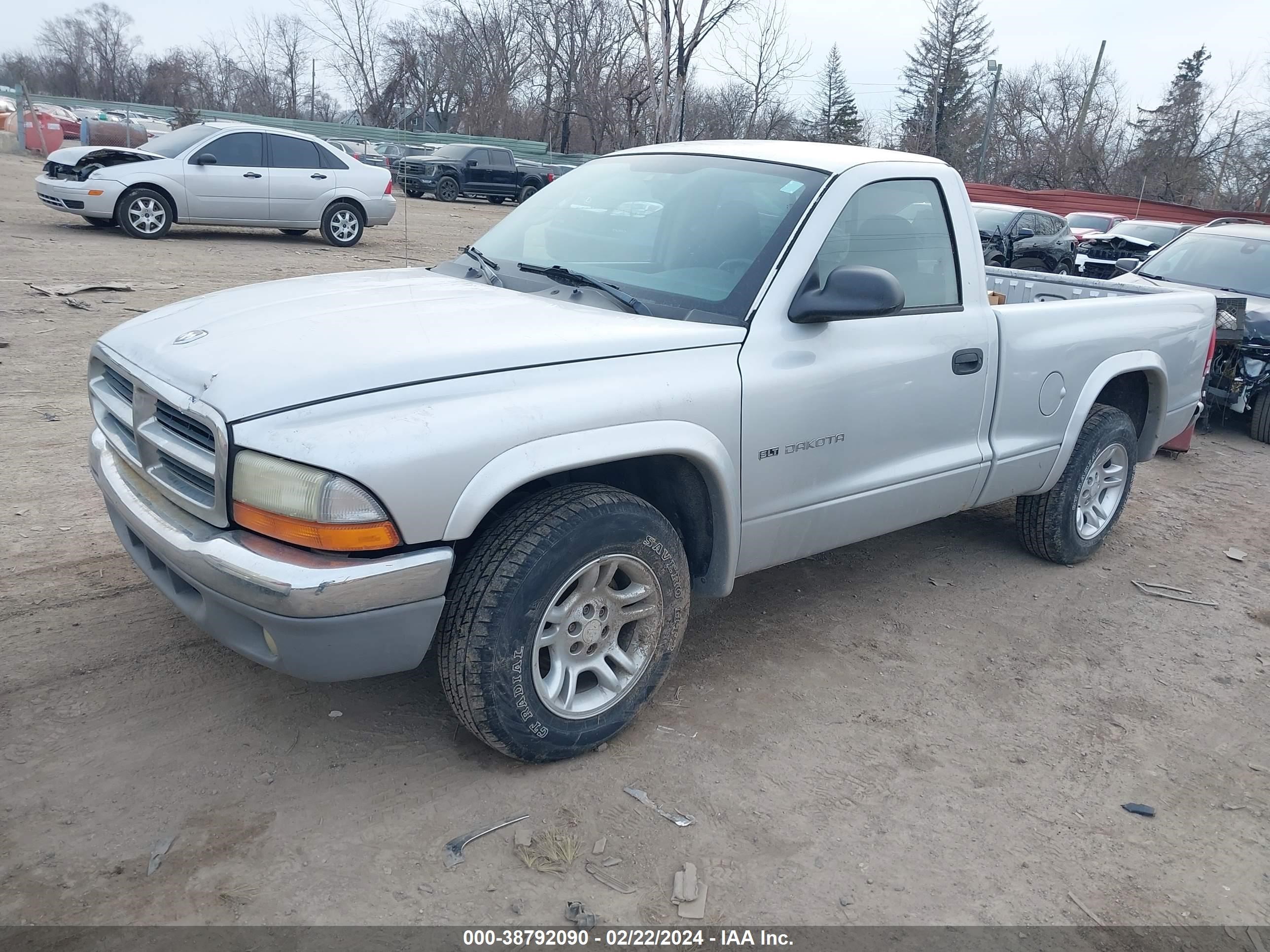 Photo 1 VIN: 1B7FL46X52S588806 - DODGE DAKOTA 