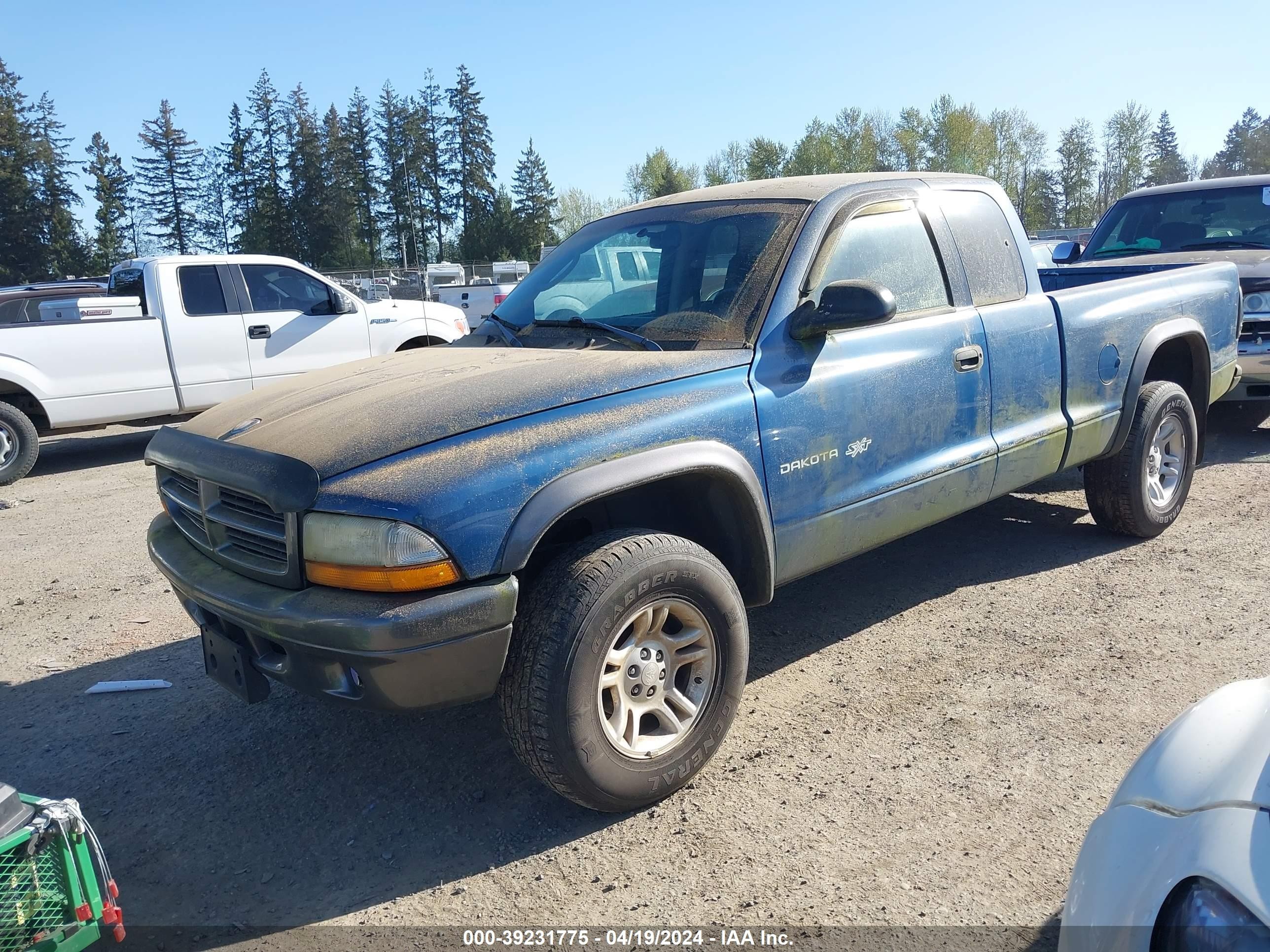 Photo 1 VIN: 1B7GG12XX2S721119 - DODGE DAKOTA 