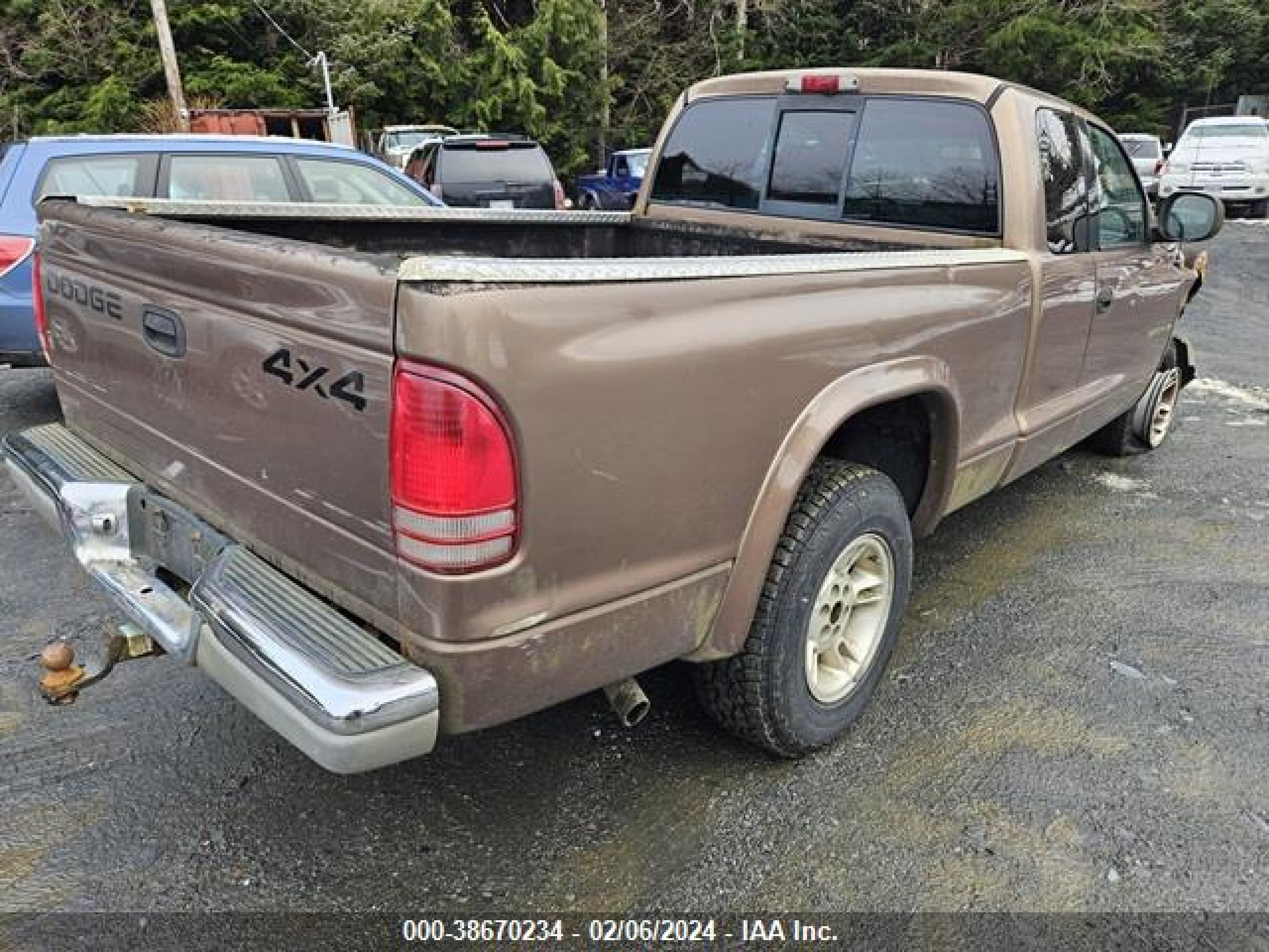 Photo 3 VIN: 1B7GG22N1YS728151 - DODGE DAKOTA 