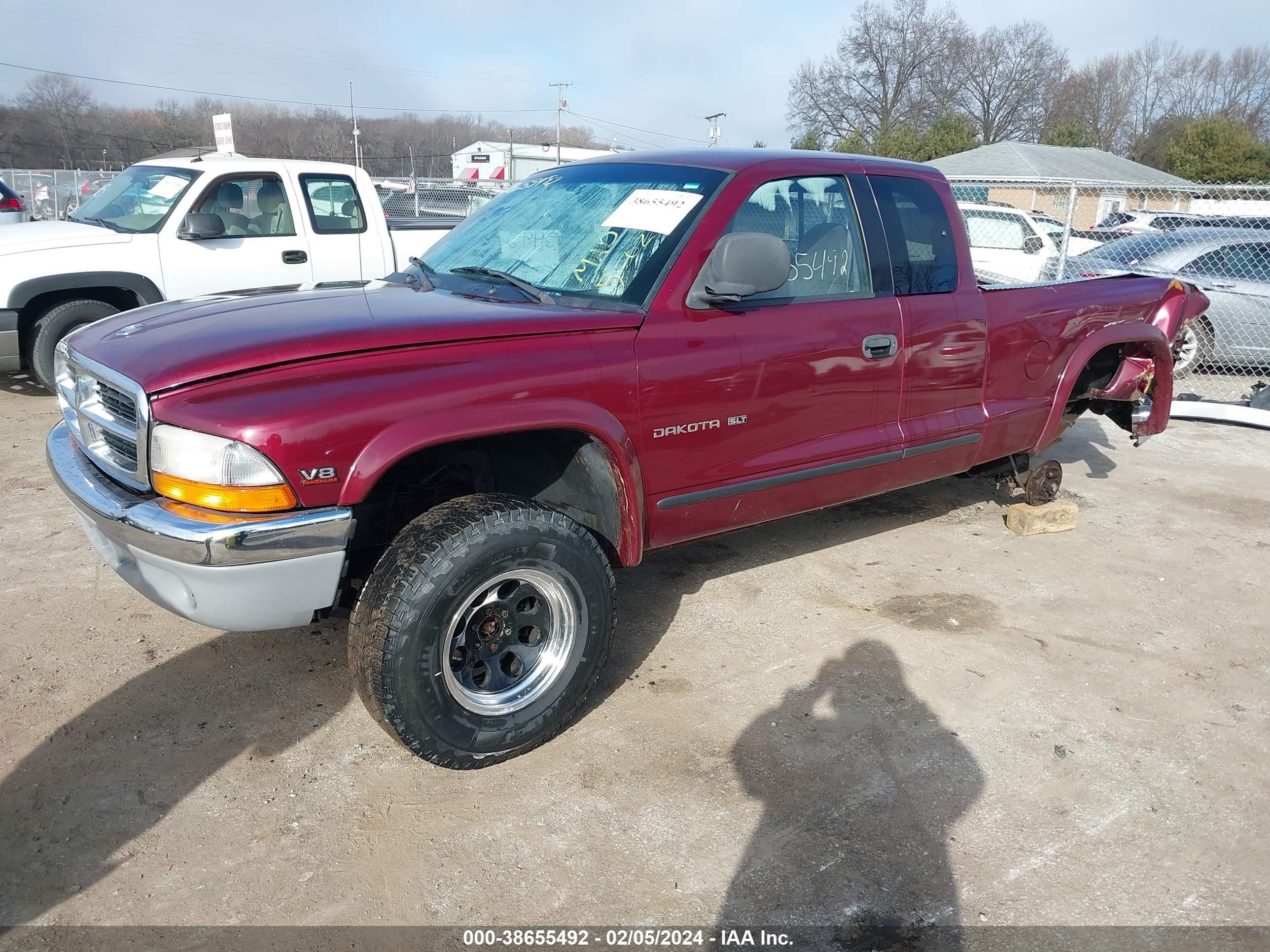 Photo 1 VIN: 1B7GG22N2YS700973 - DODGE DAKOTA 