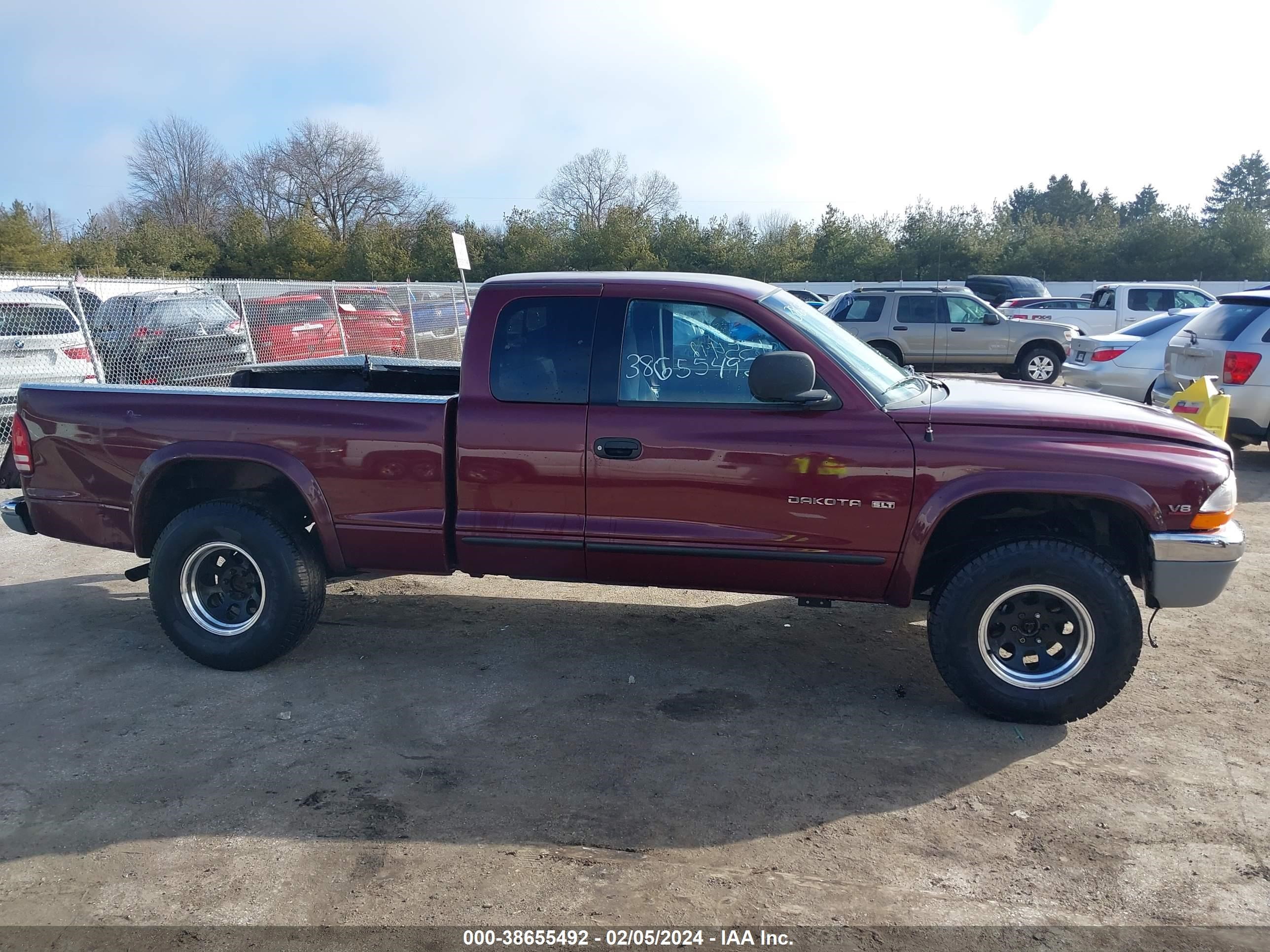 Photo 12 VIN: 1B7GG22N2YS700973 - DODGE DAKOTA 