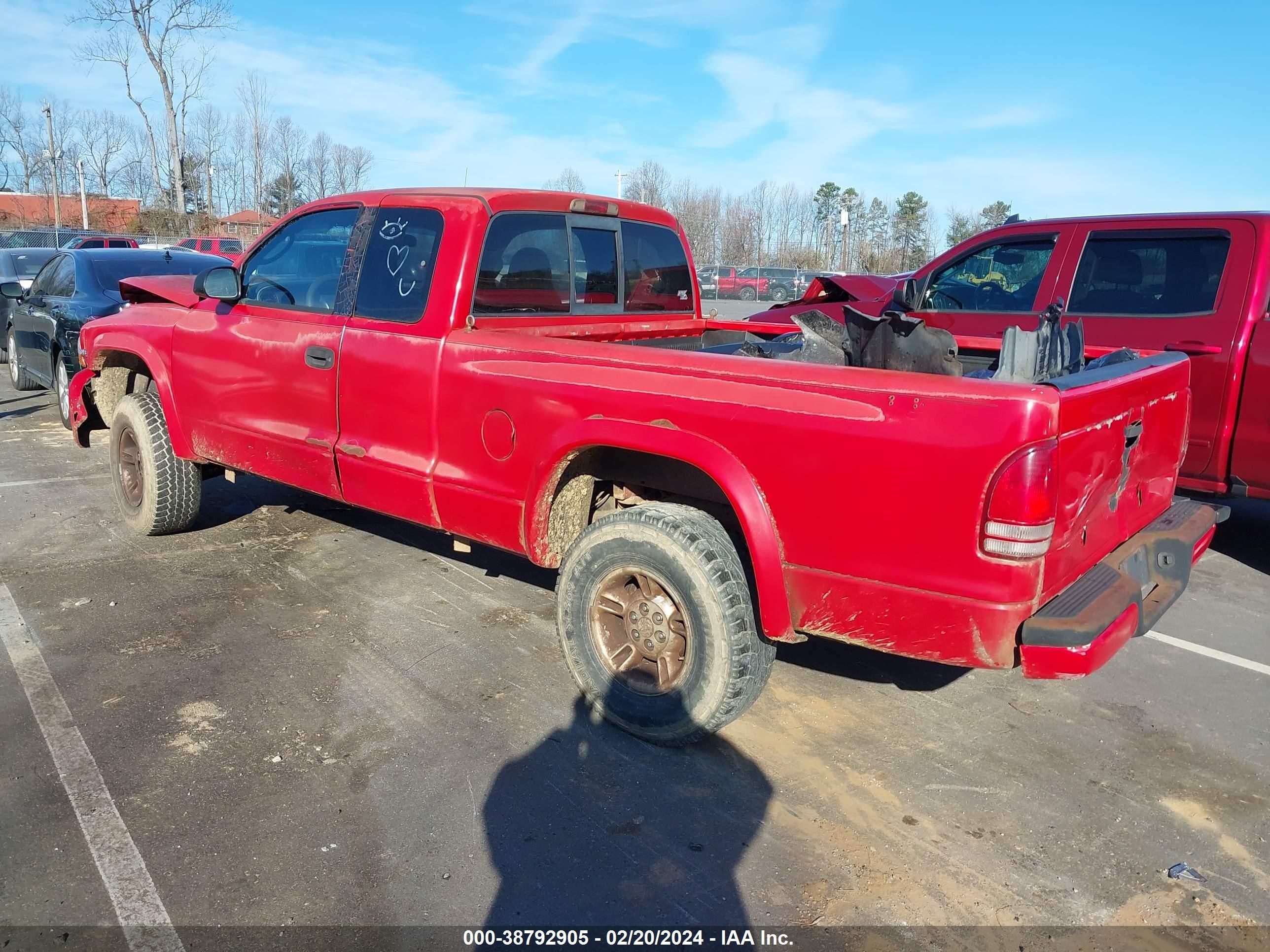 Photo 2 VIN: 1B7GG22N7YS601016 - DODGE DAKOTA 