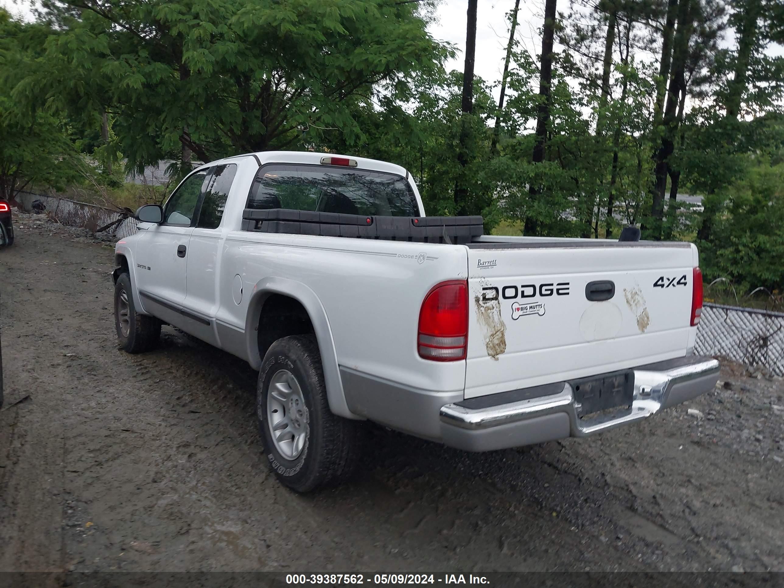 Photo 2 VIN: 1B7GG22X91S279454 - DODGE DAKOTA 