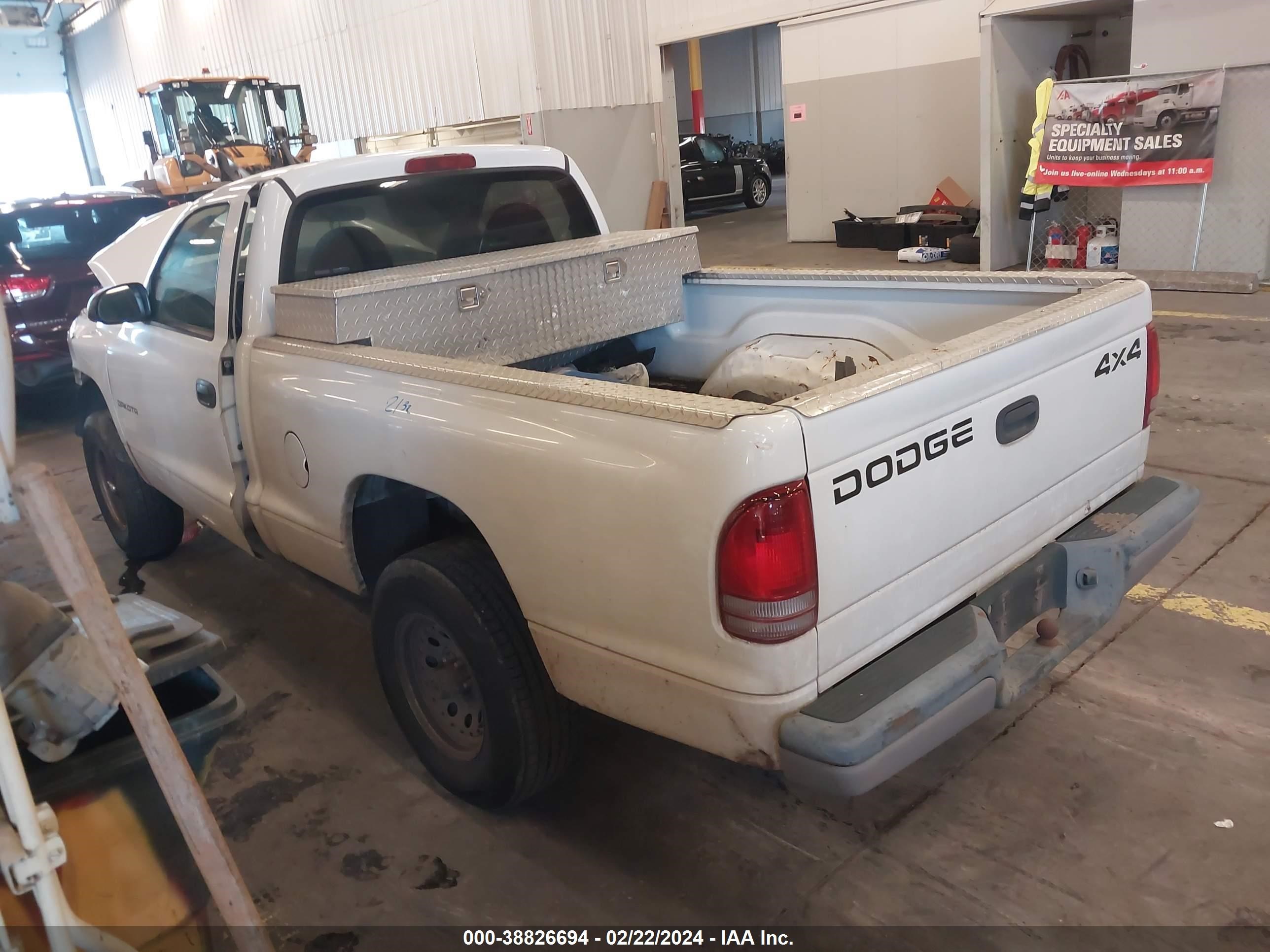 Photo 2 VIN: 1B7GG26X3VS240391 - DODGE DAKOTA 