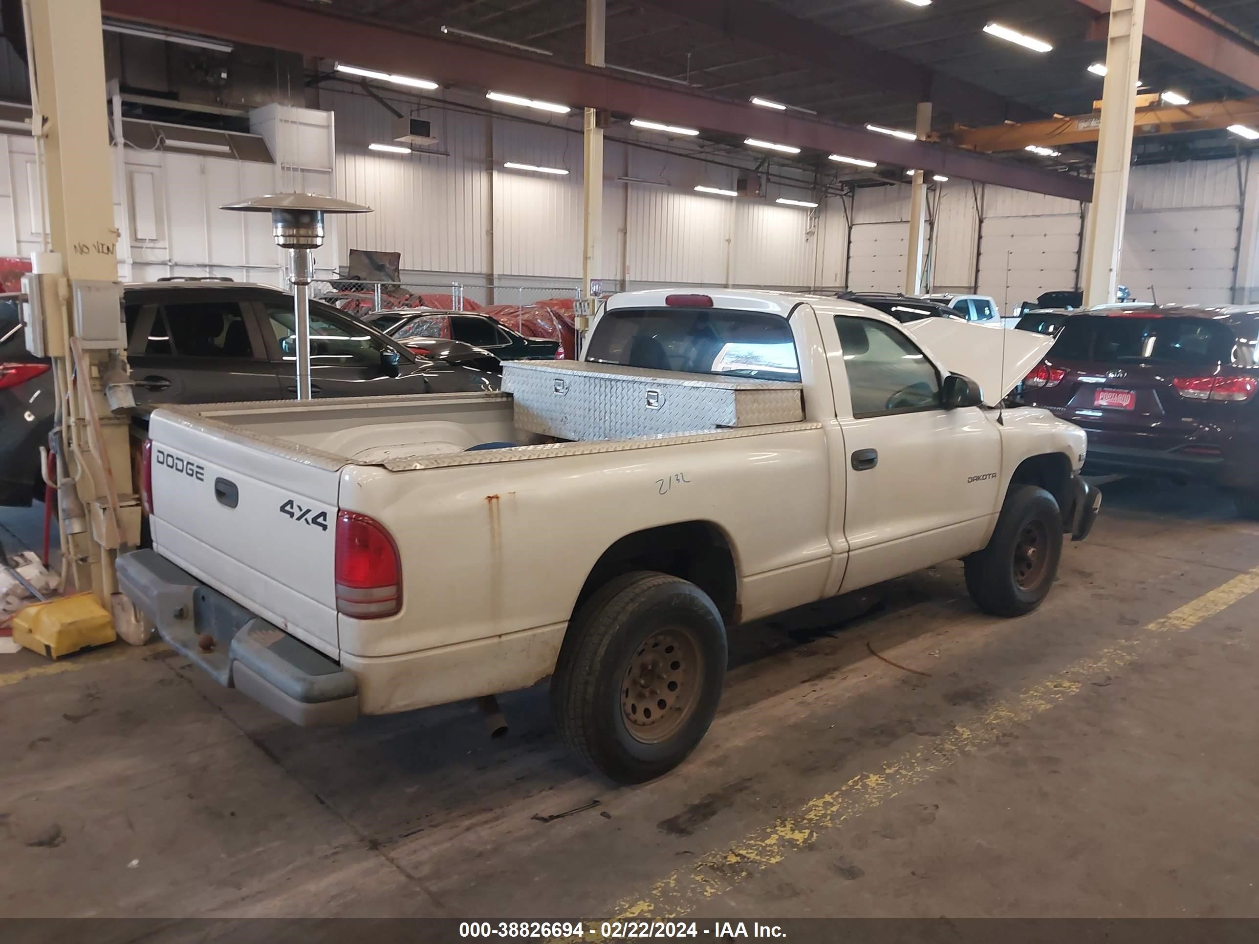 Photo 3 VIN: 1B7GG26X3VS240391 - DODGE DAKOTA 