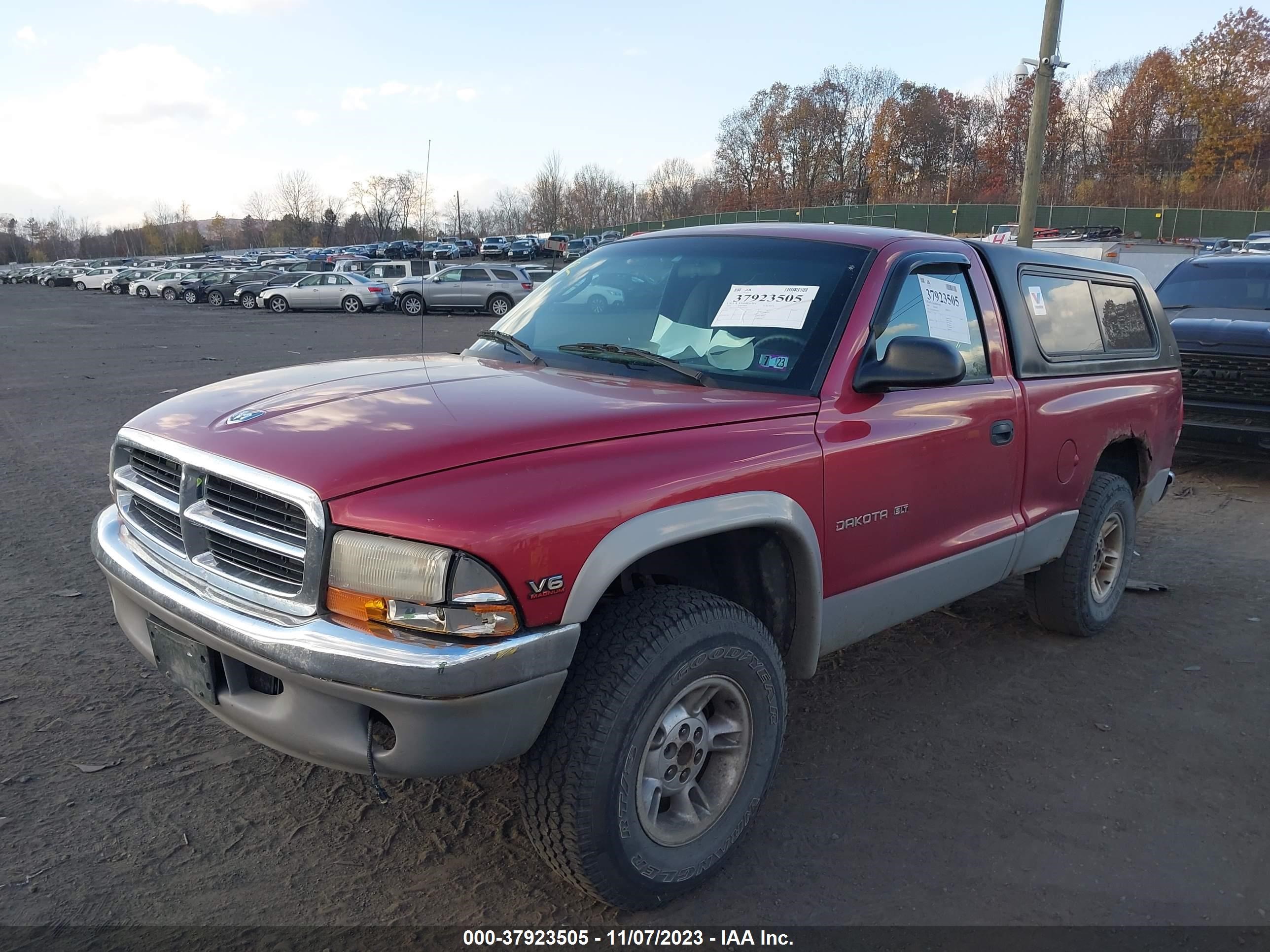 Photo 1 VIN: 1B7GG26X8XS109105 - DODGE DAKOTA 