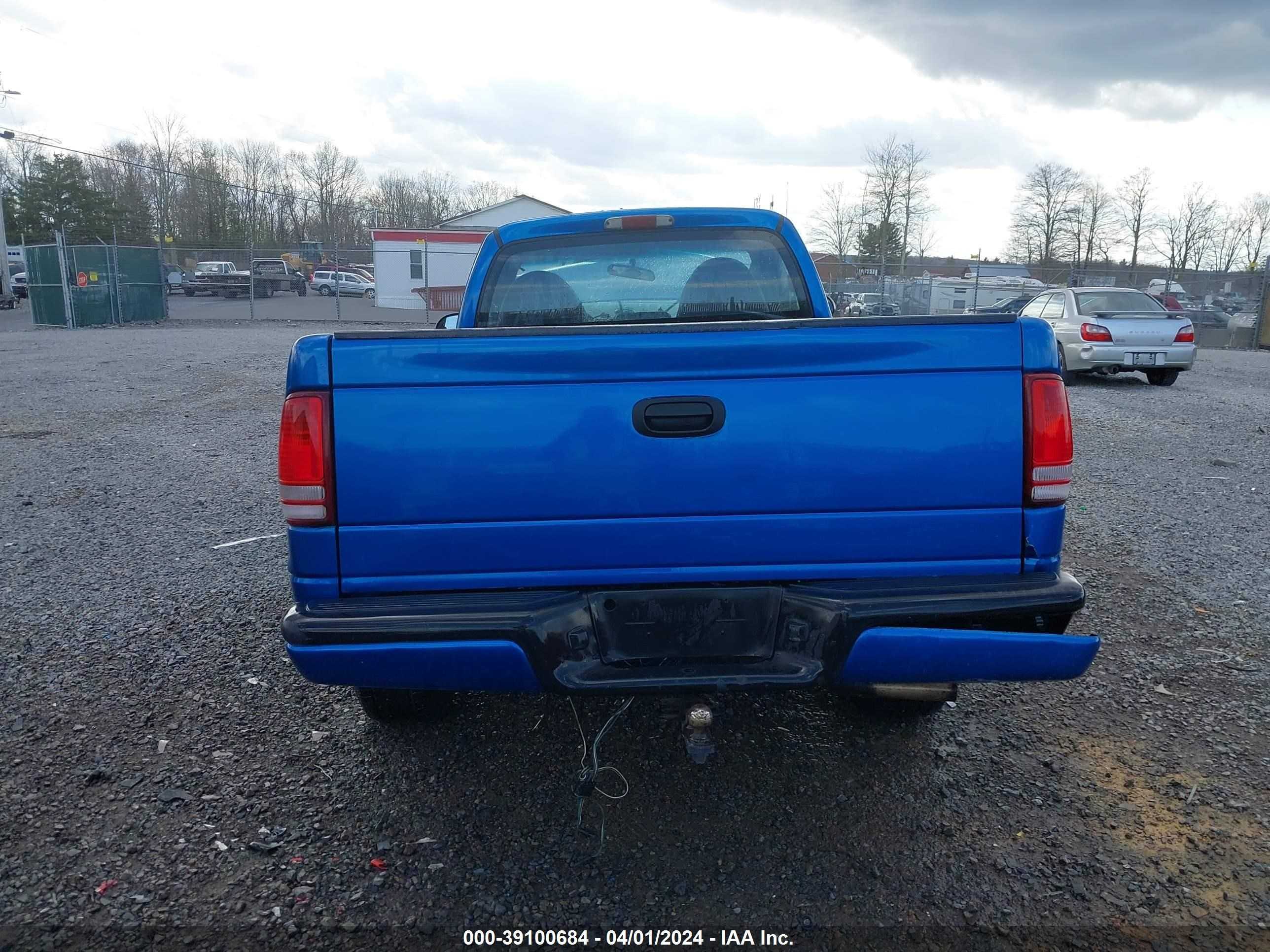 Photo 16 VIN: 1B7GG26Y0XS163457 - DODGE DAKOTA 