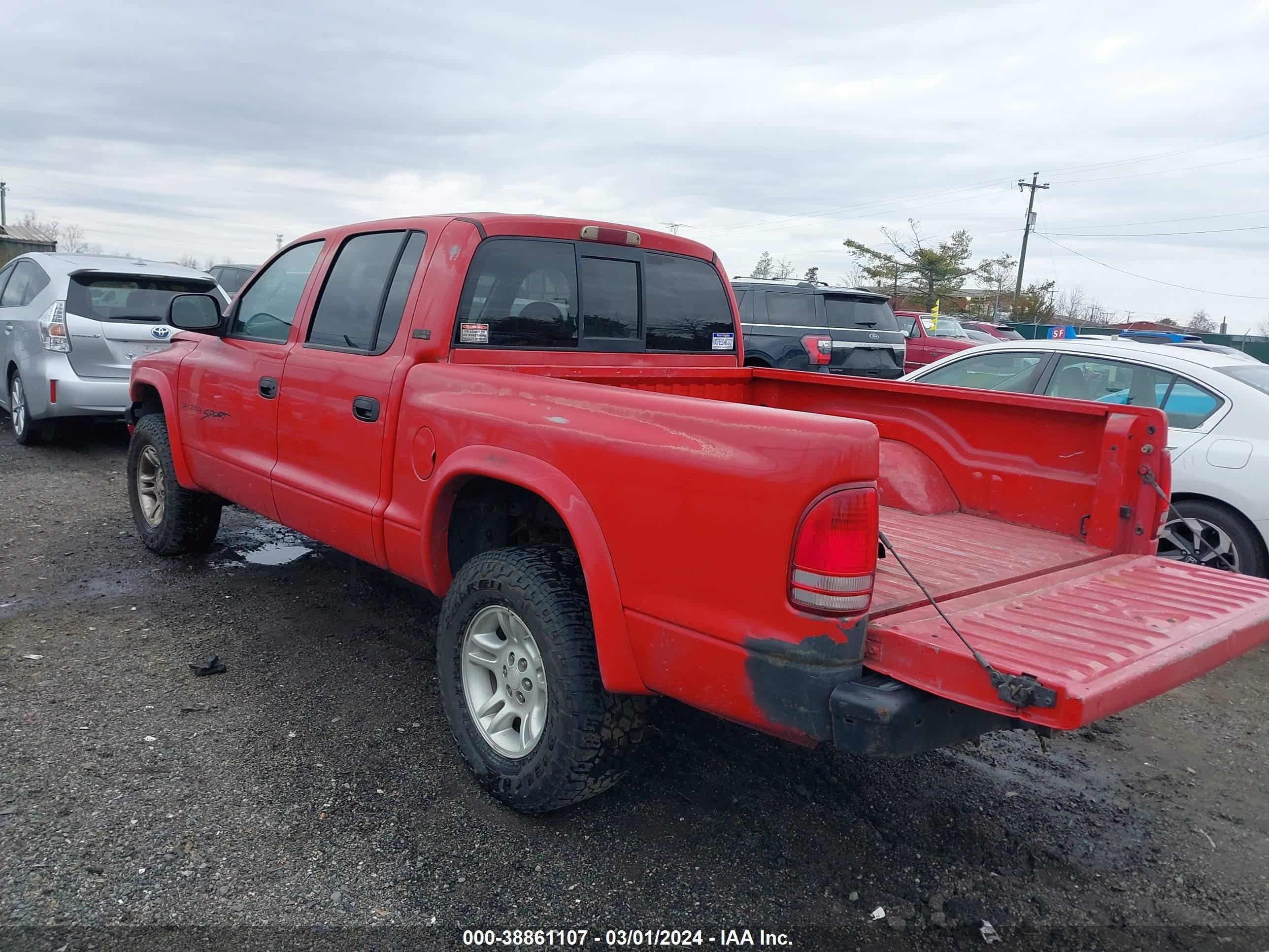 Photo 2 VIN: 1B7GG2AN21S220276 - DODGE DAKOTA 