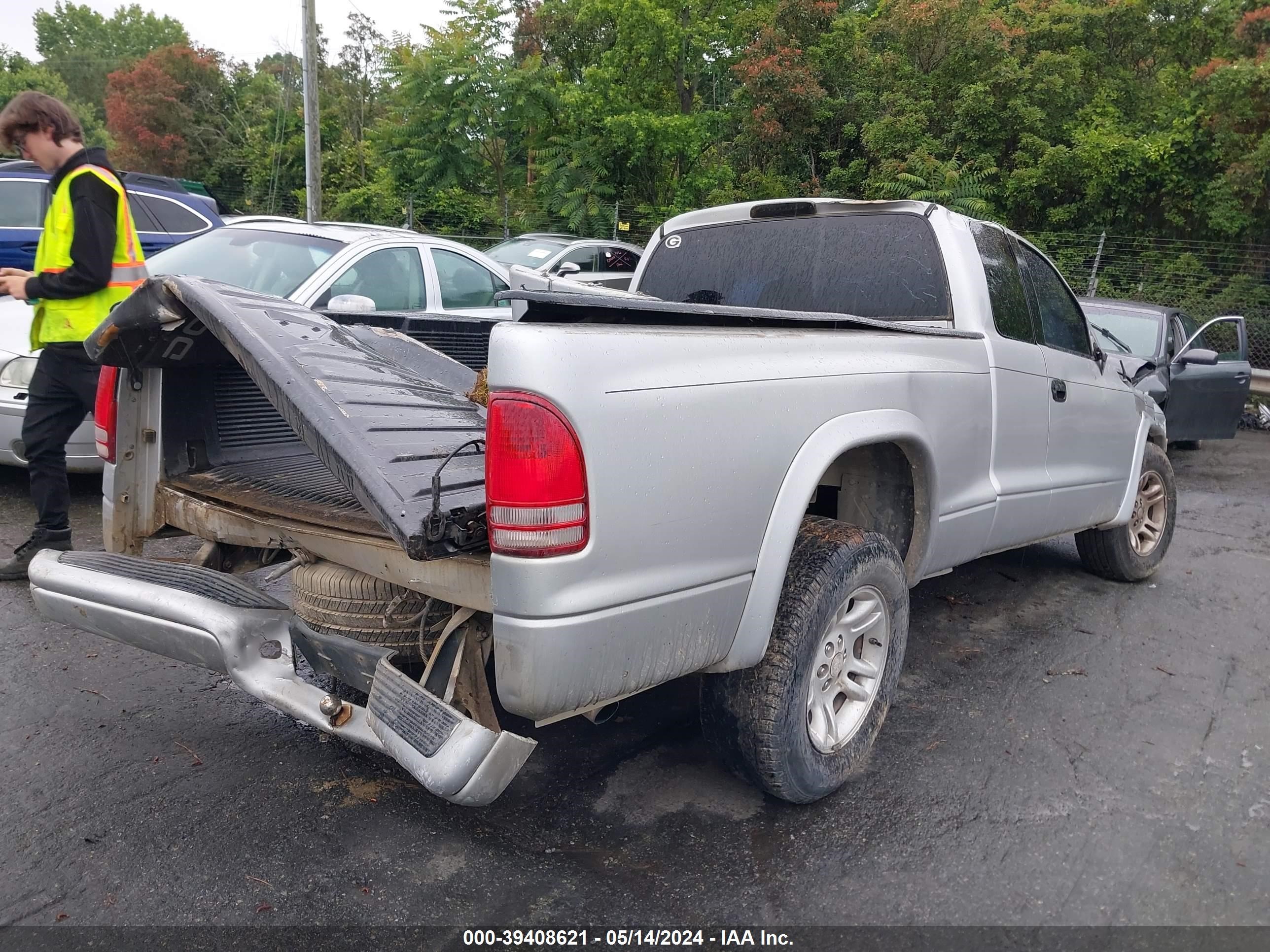 Photo 3 VIN: 1B7GL12X62S531393 - DODGE DAKOTA 