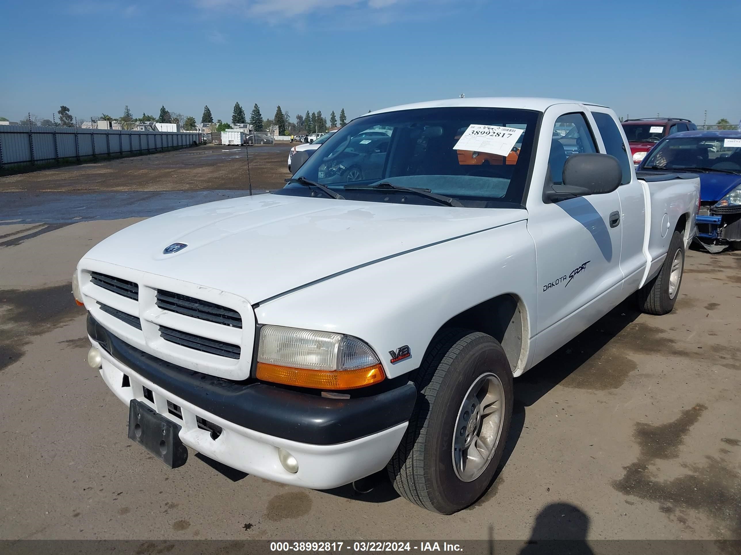 Photo 1 VIN: 1B7GL22N6YS527907 - DODGE DAKOTA 