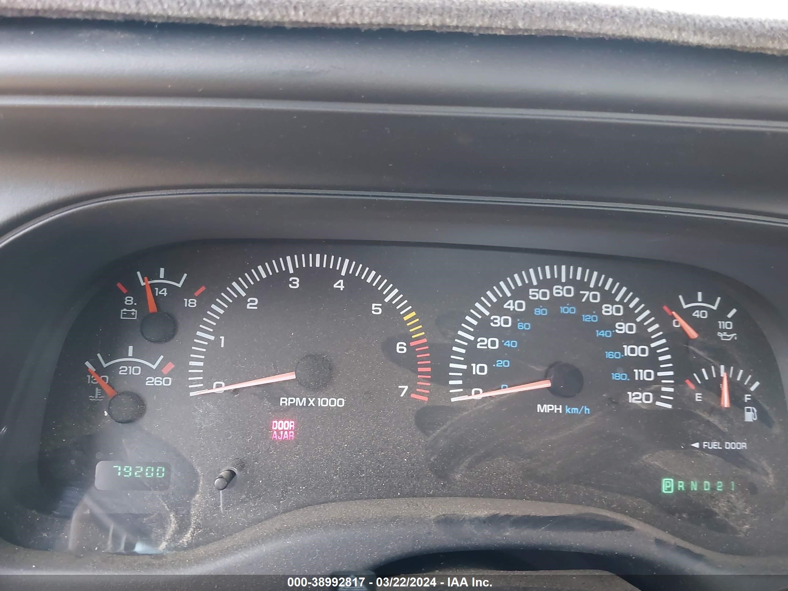 Photo 6 VIN: 1B7GL22N6YS527907 - DODGE DAKOTA 