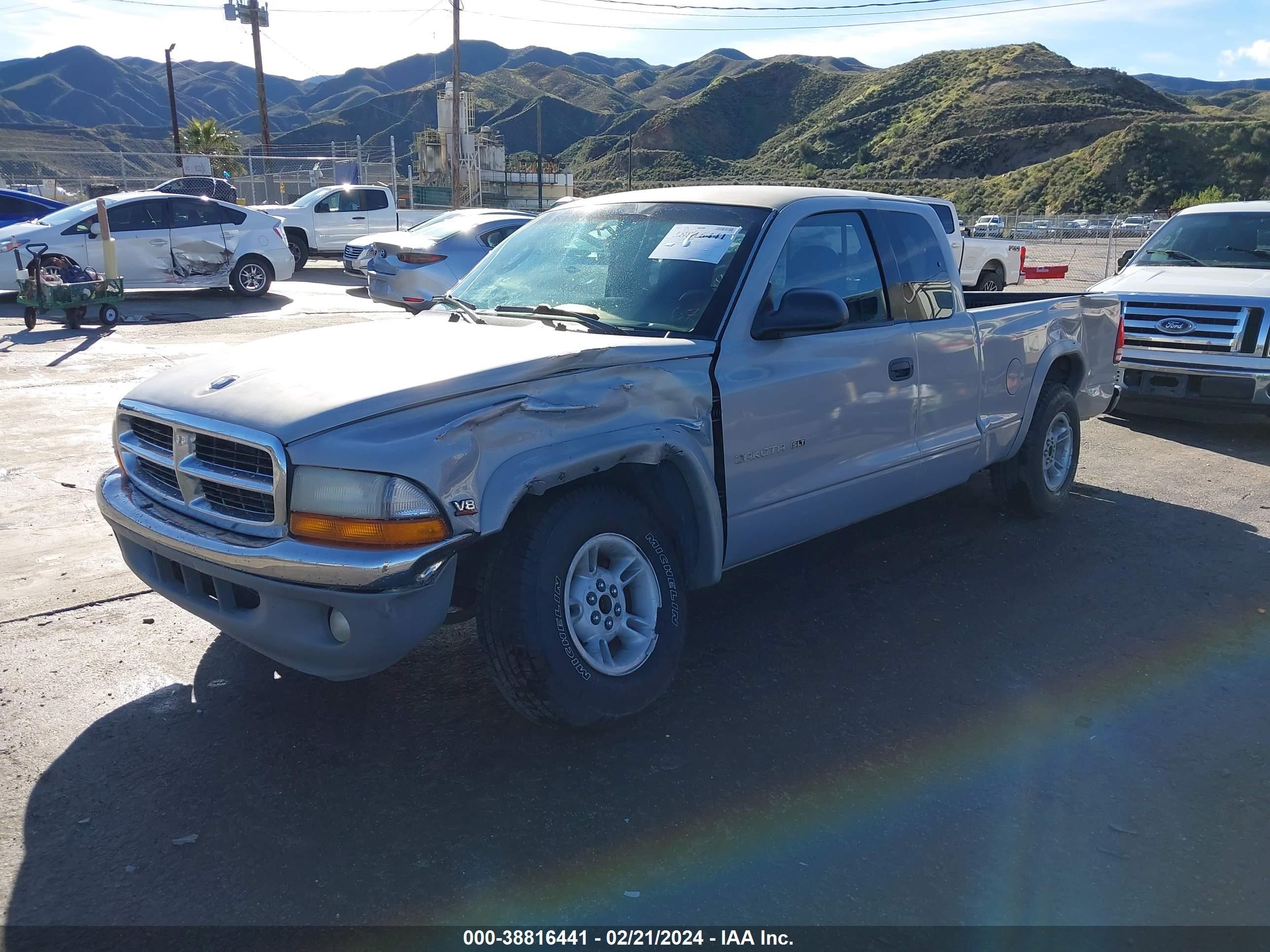 Photo 1 VIN: 1B7GL22N9YS654537 - DODGE DAKOTA 