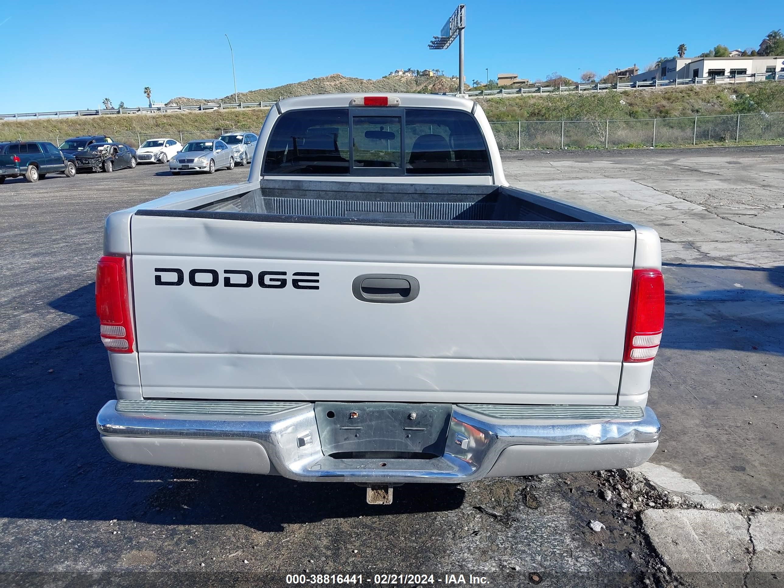 Photo 15 VIN: 1B7GL22N9YS654537 - DODGE DAKOTA 