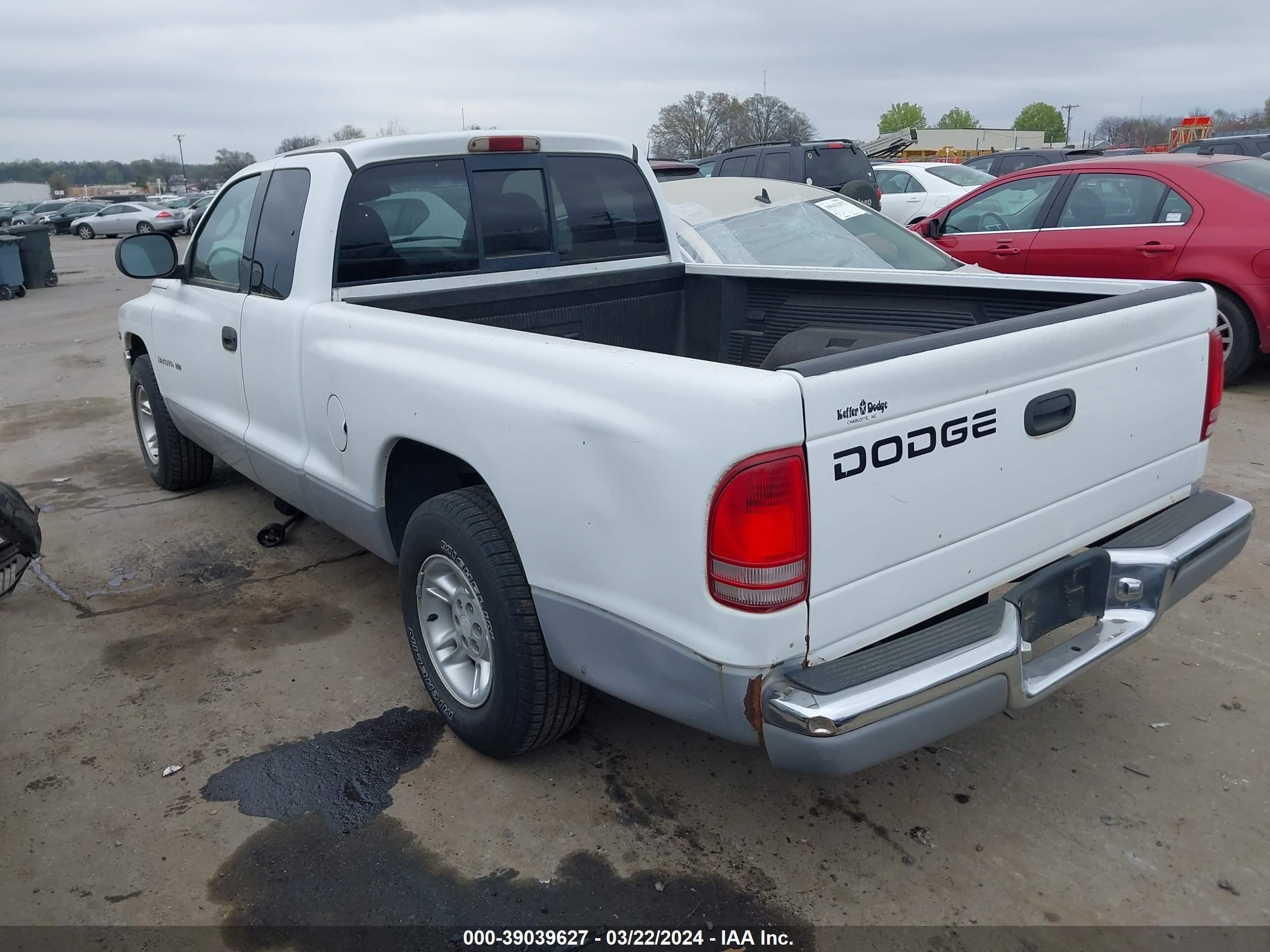 Photo 2 VIN: 1B7GL22X0YS693650 - DODGE DAKOTA 