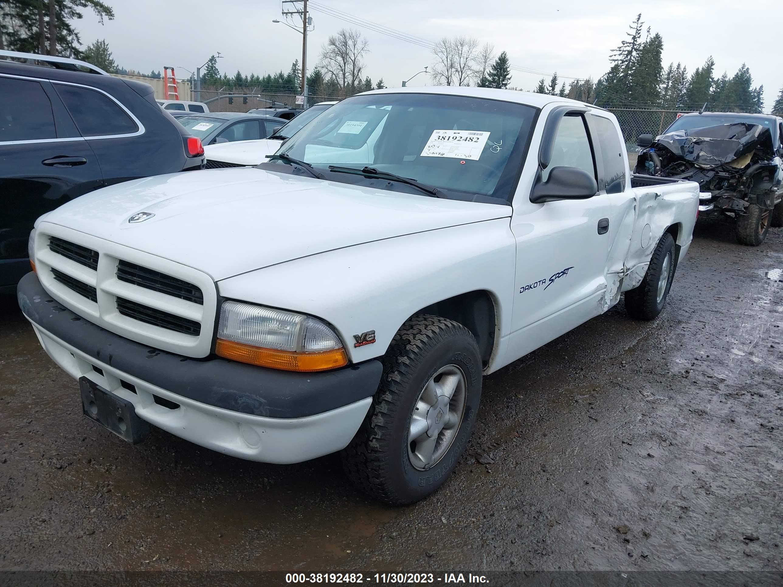 Photo 1 VIN: 1B7GL22X4YS544058 - DODGE DAKOTA 