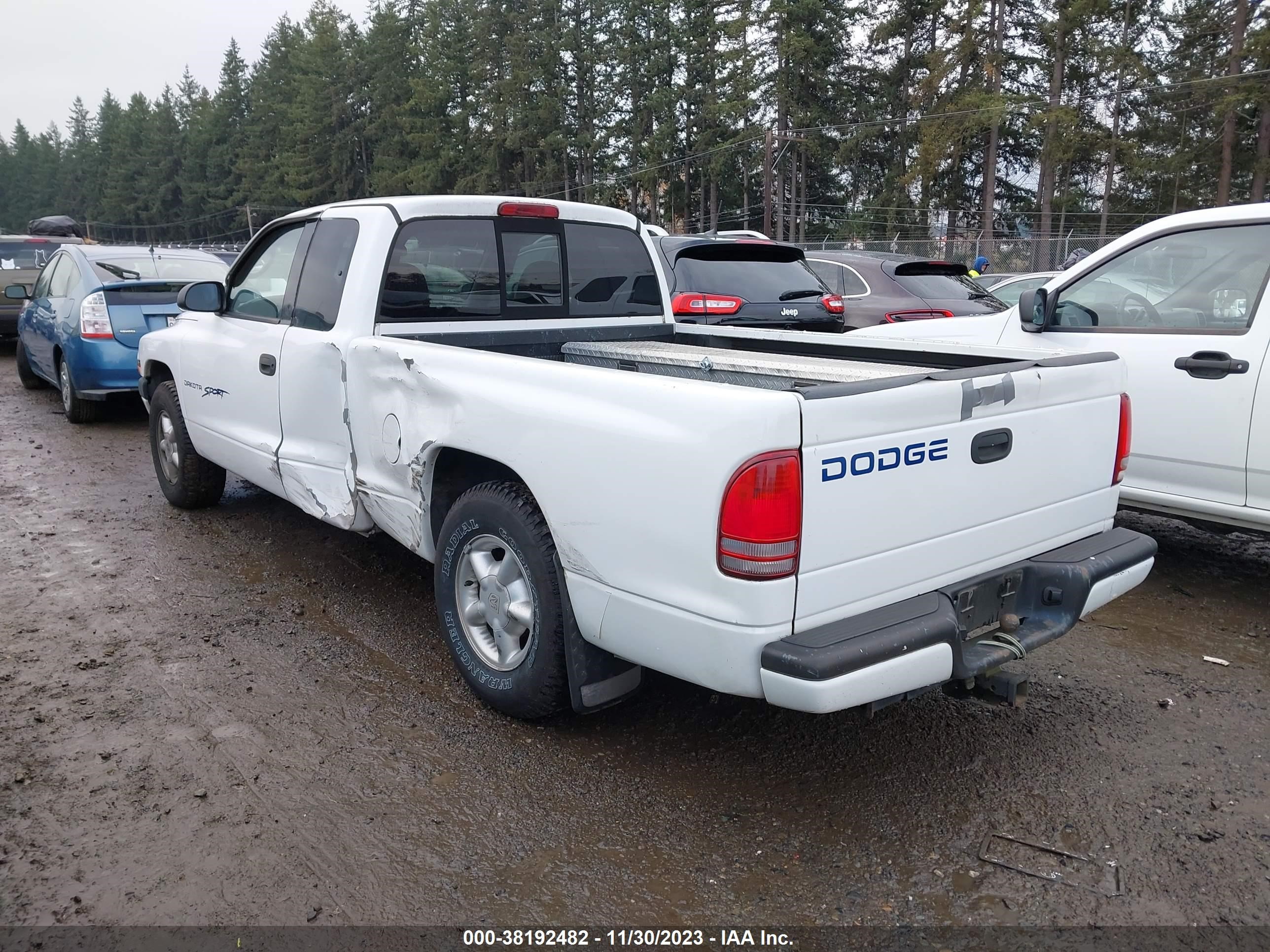 Photo 2 VIN: 1B7GL22X4YS544058 - DODGE DAKOTA 