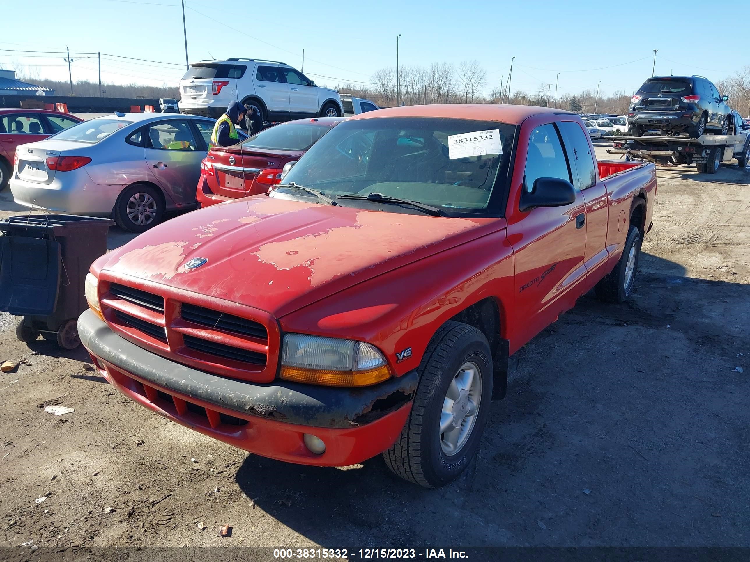 Photo 1 VIN: 1B7GL22X5WS624529 - DODGE DAKOTA 