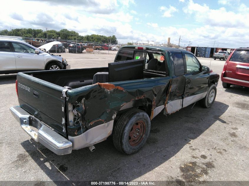 Photo 3 VIN: 1B7GL22X6YS577160 - DODGE DAKOTA 