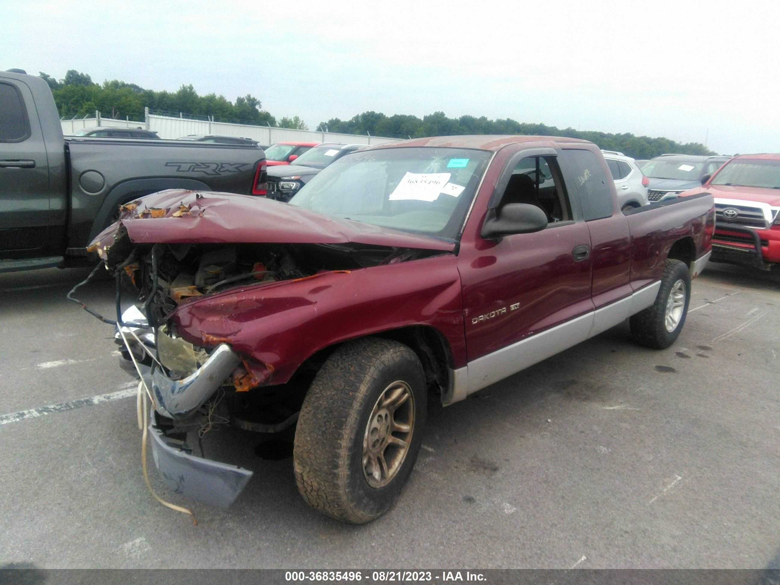 Photo 1 VIN: 1B7GL22X81S148589 - DODGE DAKOTA 