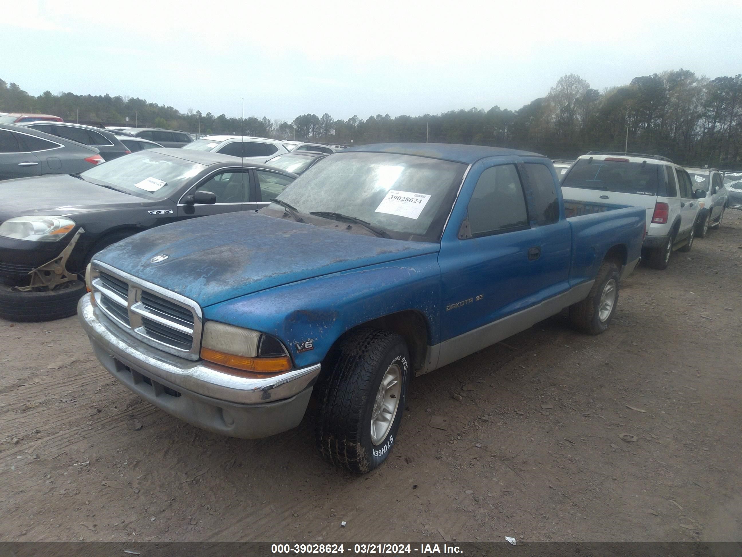 Photo 1 VIN: 1B7GL22X8XS284875 - DODGE DAKOTA 