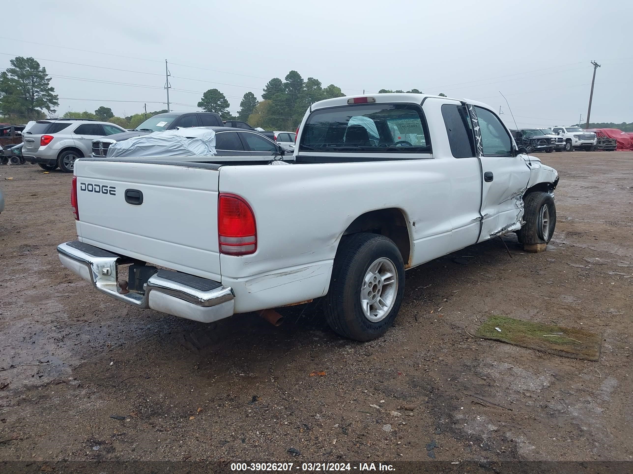 Photo 3 VIN: 1B7GL22X8YS503612 - DODGE DAKOTA 