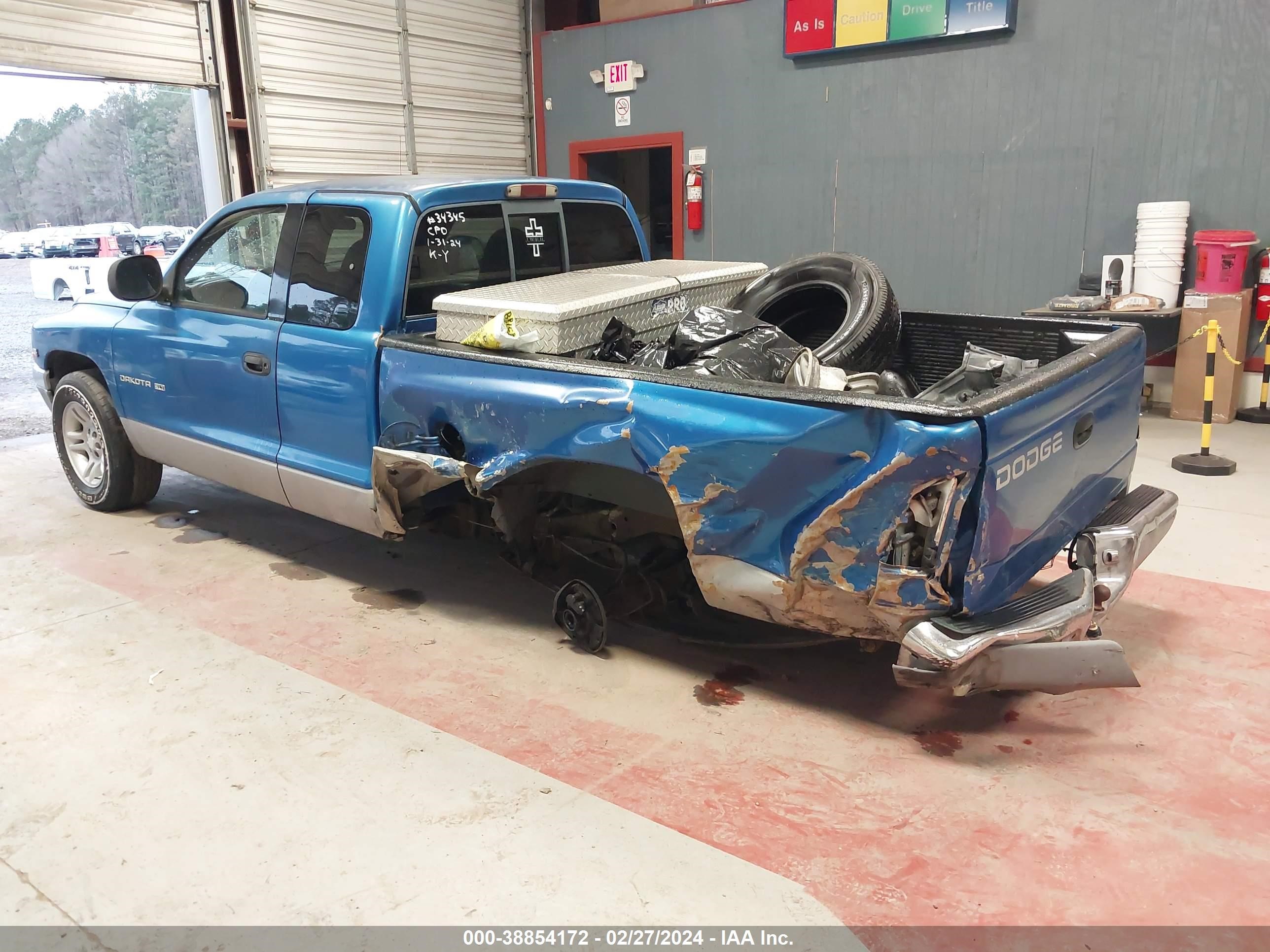 Photo 2 VIN: 1B7GL22X9XS292371 - DODGE DAKOTA 