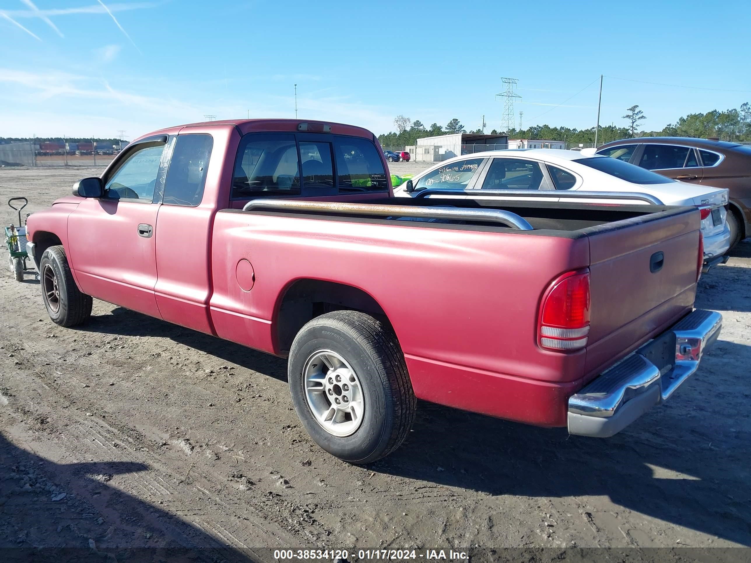 Photo 2 VIN: 1B7GL22XXXS180923 - DODGE DAKOTA 