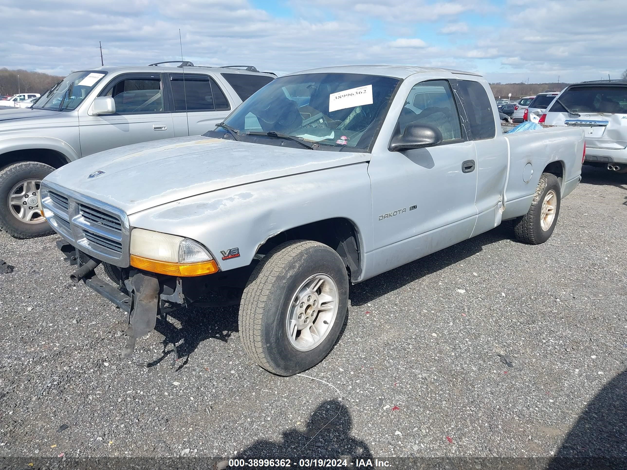 Photo 1 VIN: 1B7GL22XXXS221387 - DODGE DAKOTA 