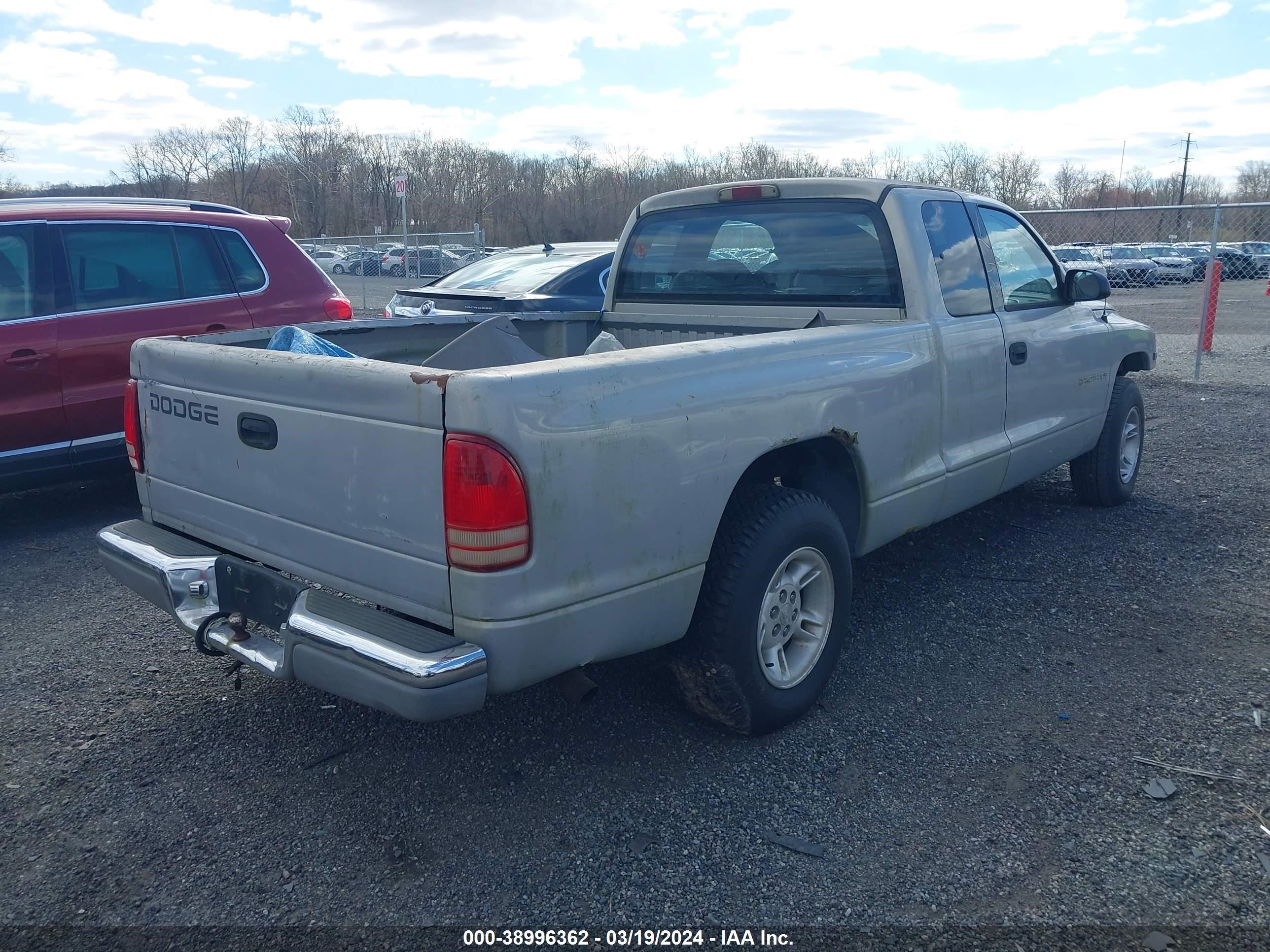 Photo 3 VIN: 1B7GL22XXXS221387 - DODGE DAKOTA 