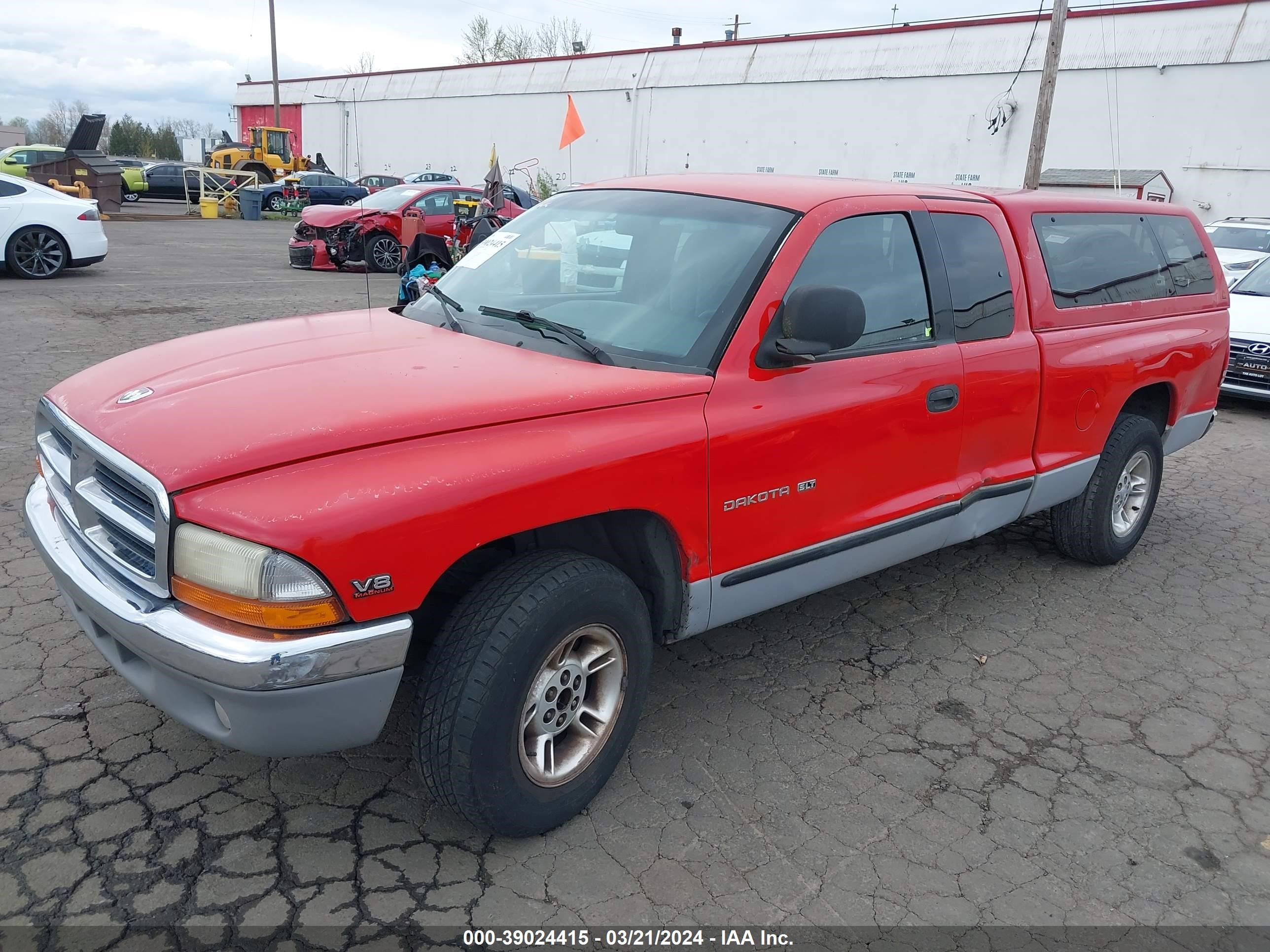 Photo 1 VIN: 1B7GL22YXXS148482 - DODGE DAKOTA 